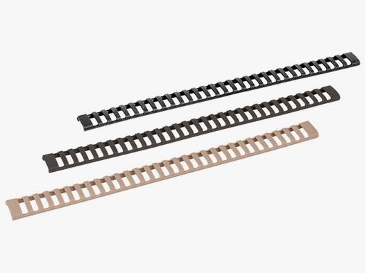 GERMANTAC Ladder Rail Cover 3er Set schwarz für Picatinny Schienen