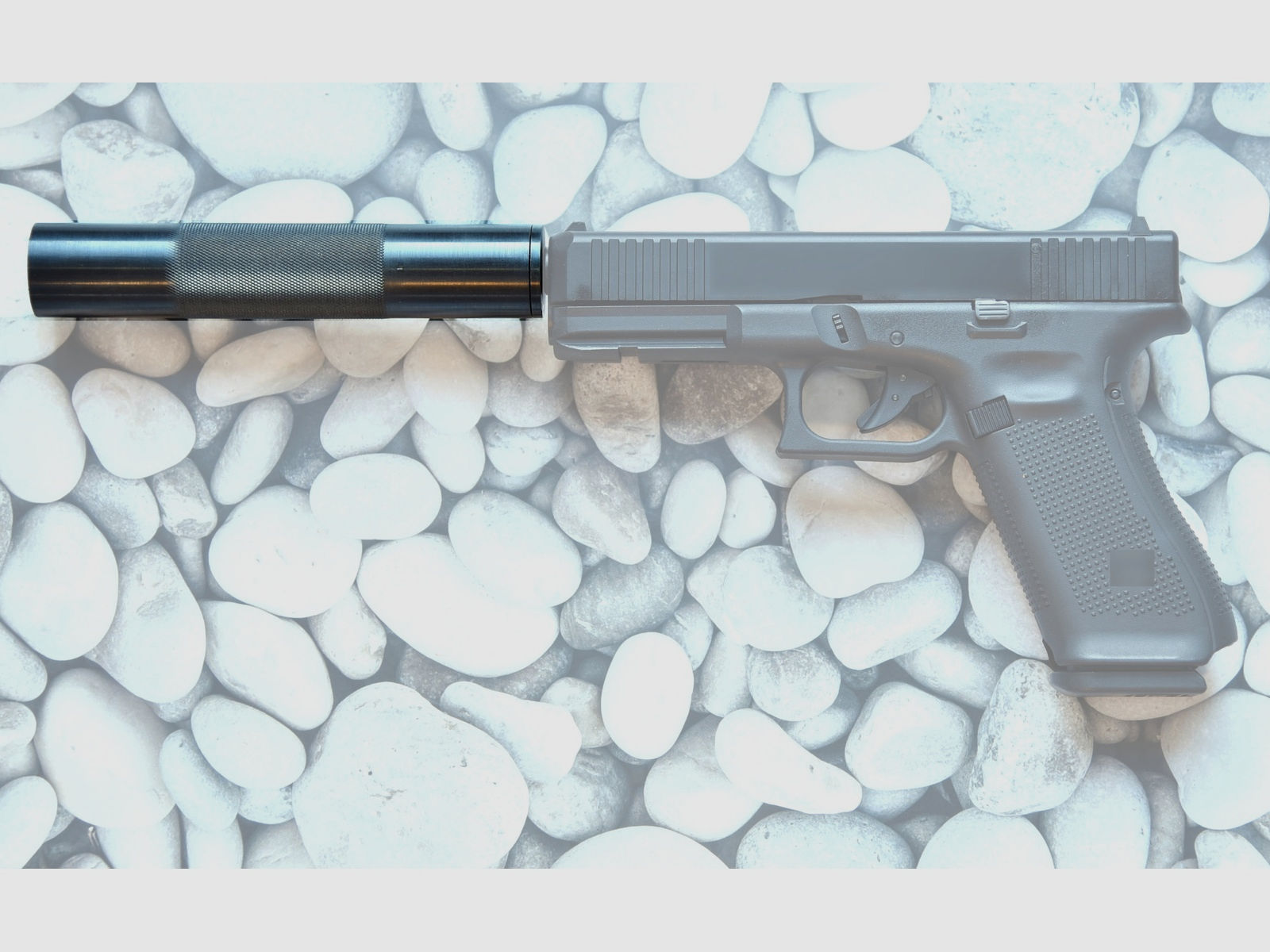 Schalldämpfer für PK380, Colt 1911, Zoraki, 9mm PAK KNALL