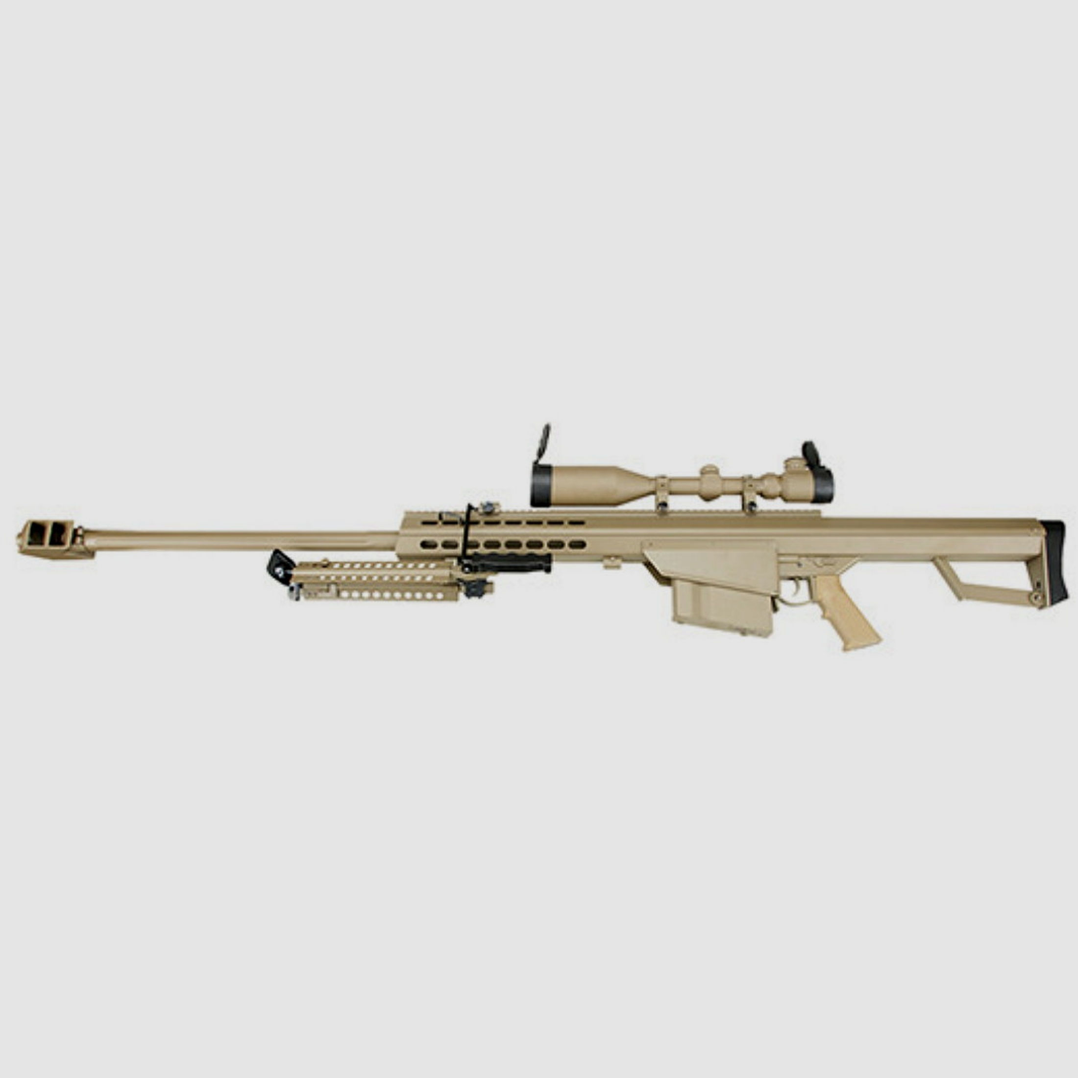 M82A1 SNIPER TAN 6mm S-AEG mit Optik