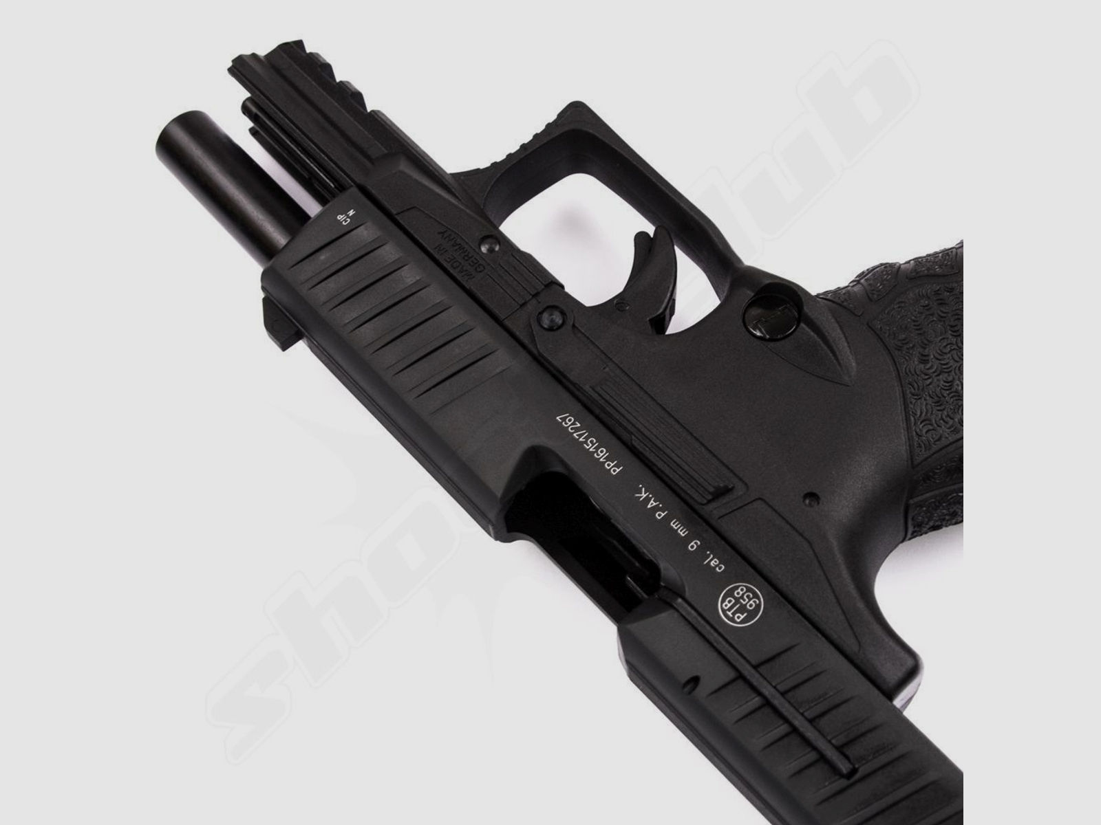 Walther PPQ M2 Black Schreckschuss Pistole 9mm P.A.K inkl. Munition