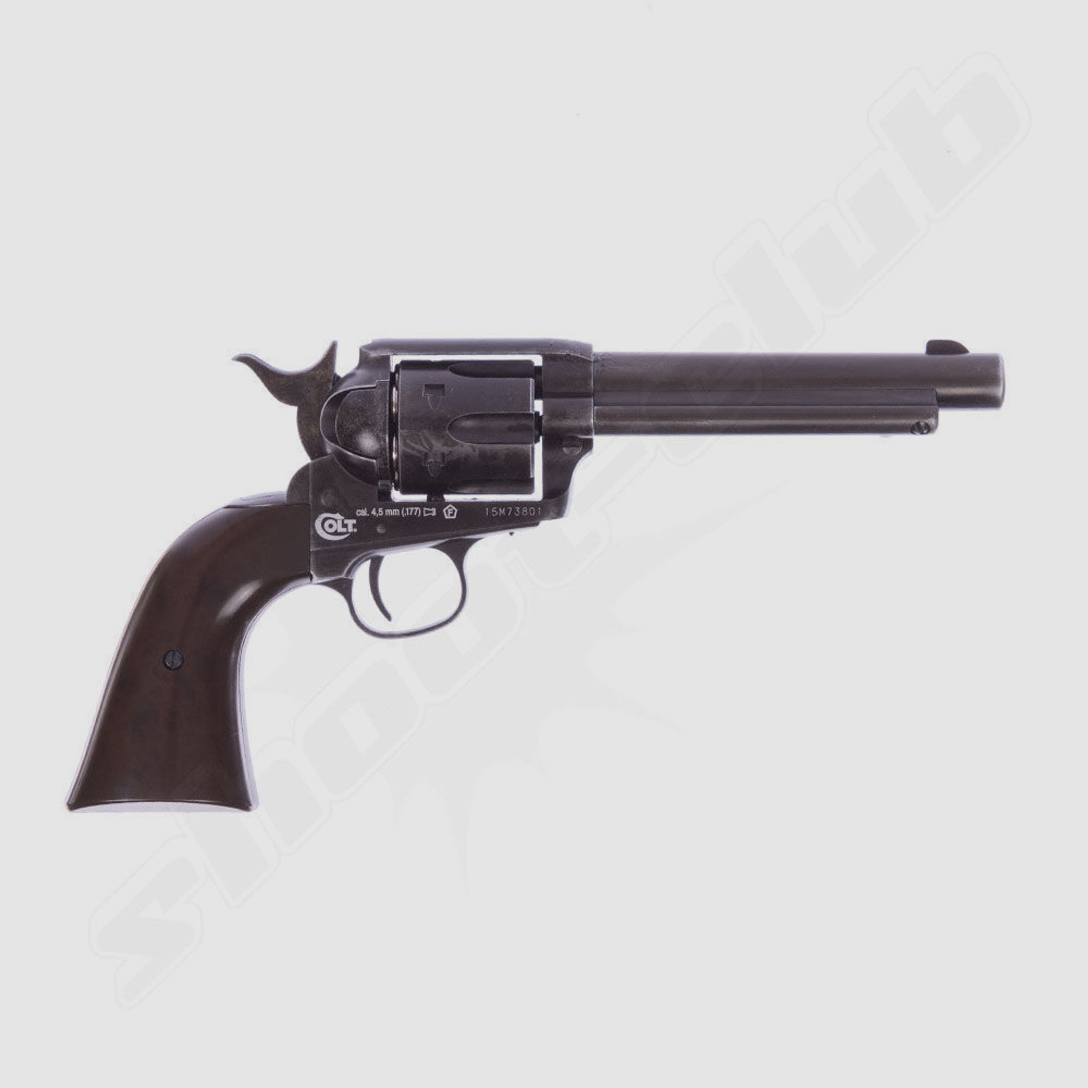 COLT SAA .45 Peacemaker Antique CO2-Revolver 4,5mm BB im Zielscheiben-Set