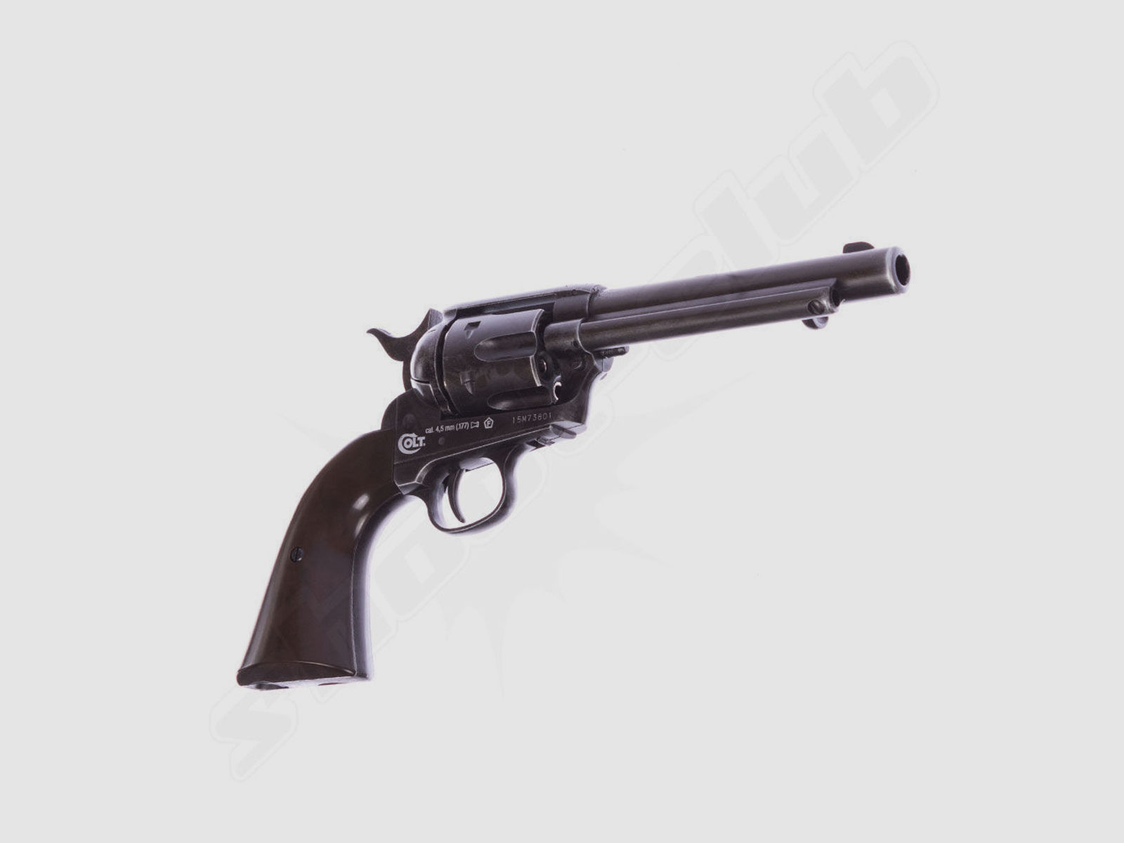 COLT SAA .45 Peacemaker Antique CO2-Revolver 4,5mm BB im Zielscheiben-Set