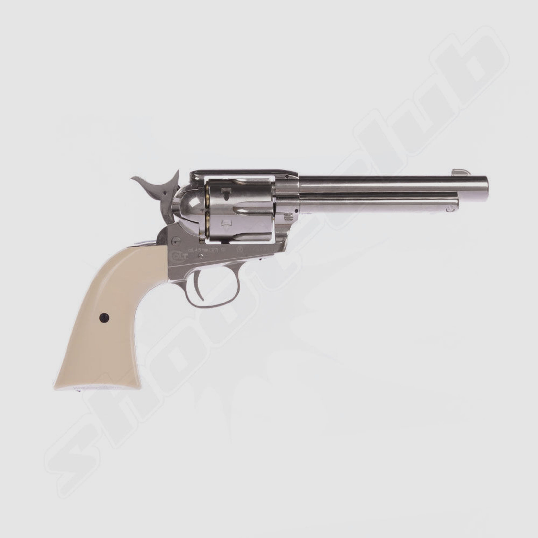 CO2 Revolver COLT SAA .45 Peacemaker 4,5mm BBs - Koffer-Set