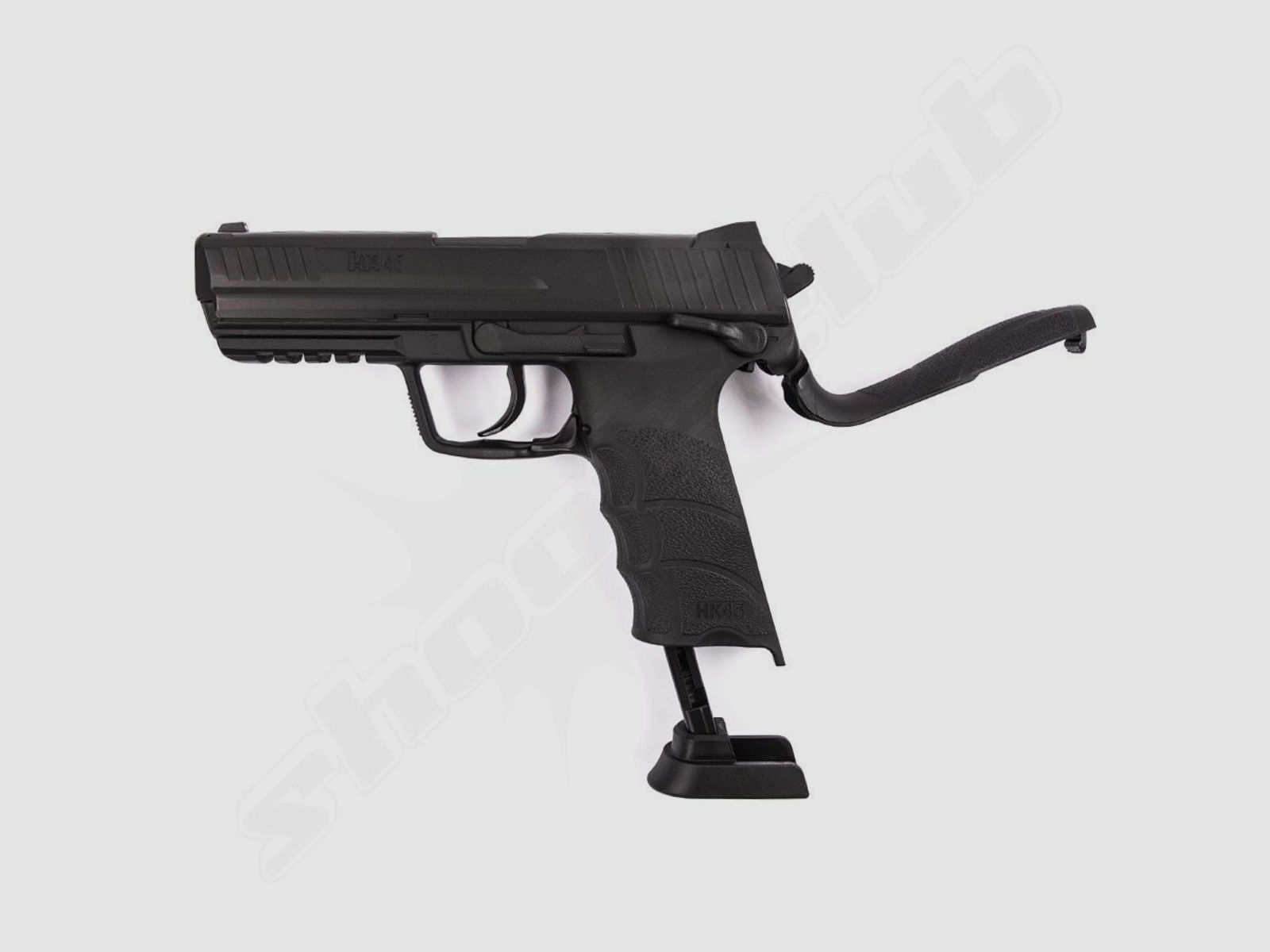 Heckler & Koch HK45 CO2 Pistole 4,5mm Stahl BBs - Koffer-Set