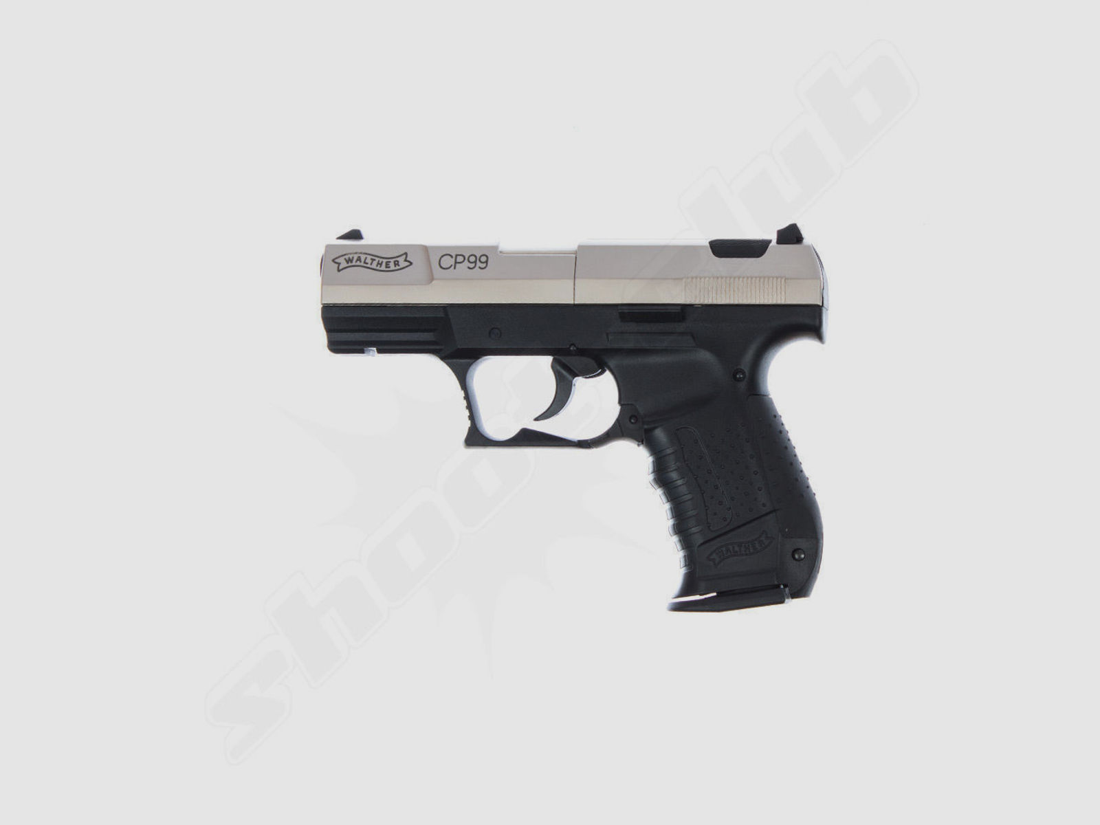 Walther CP99 bicolor CO2 Pistole 4,5mm im Sparset