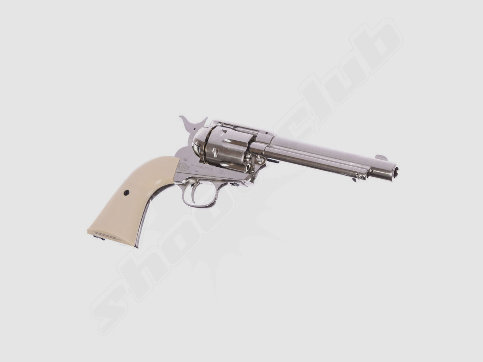 COLT SAA .45 Peacemaker CO2-Revolver 4,5mm BB - Nickel