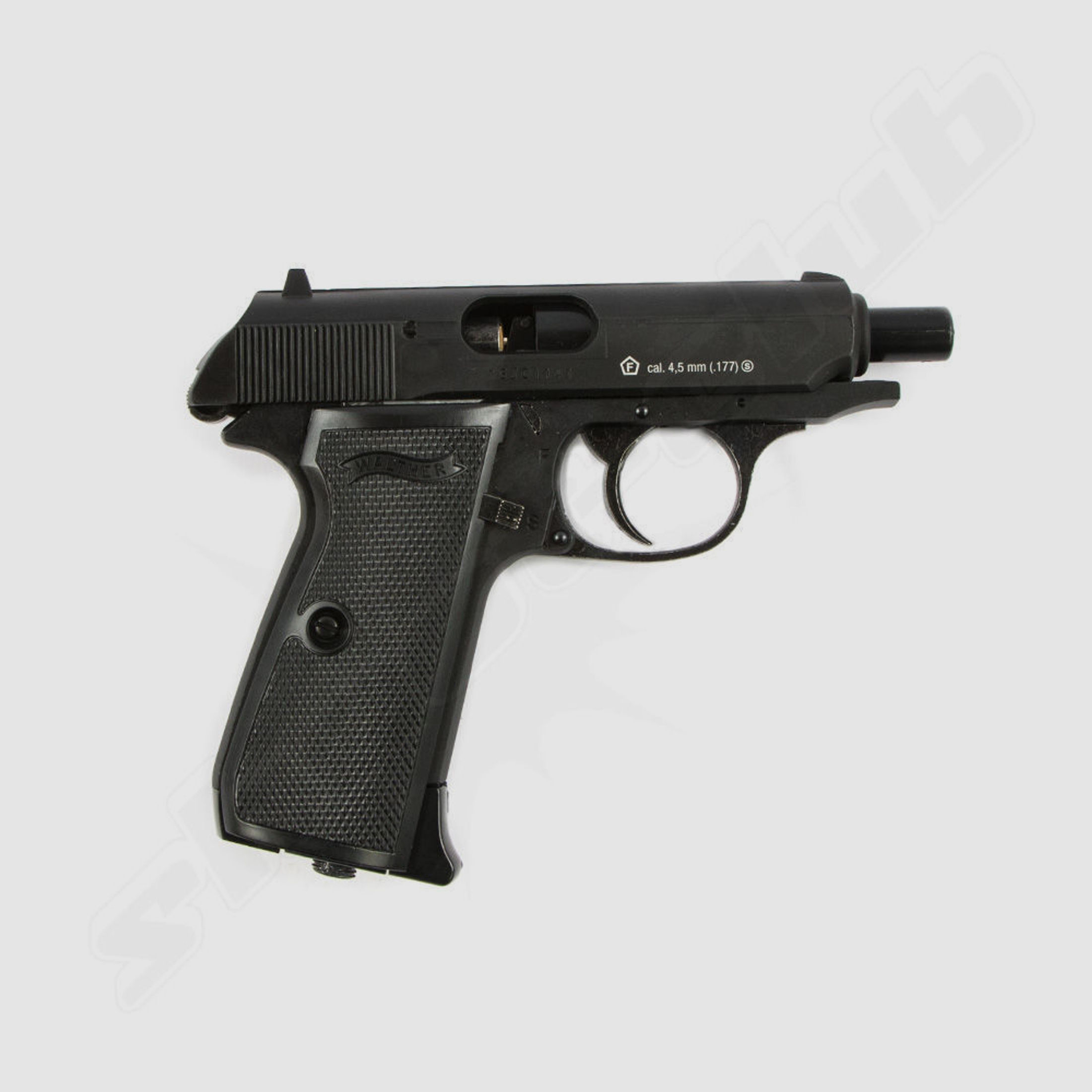 Walther PPK/S - Blowback CO2 Pistole 4,5mm Stahl BB