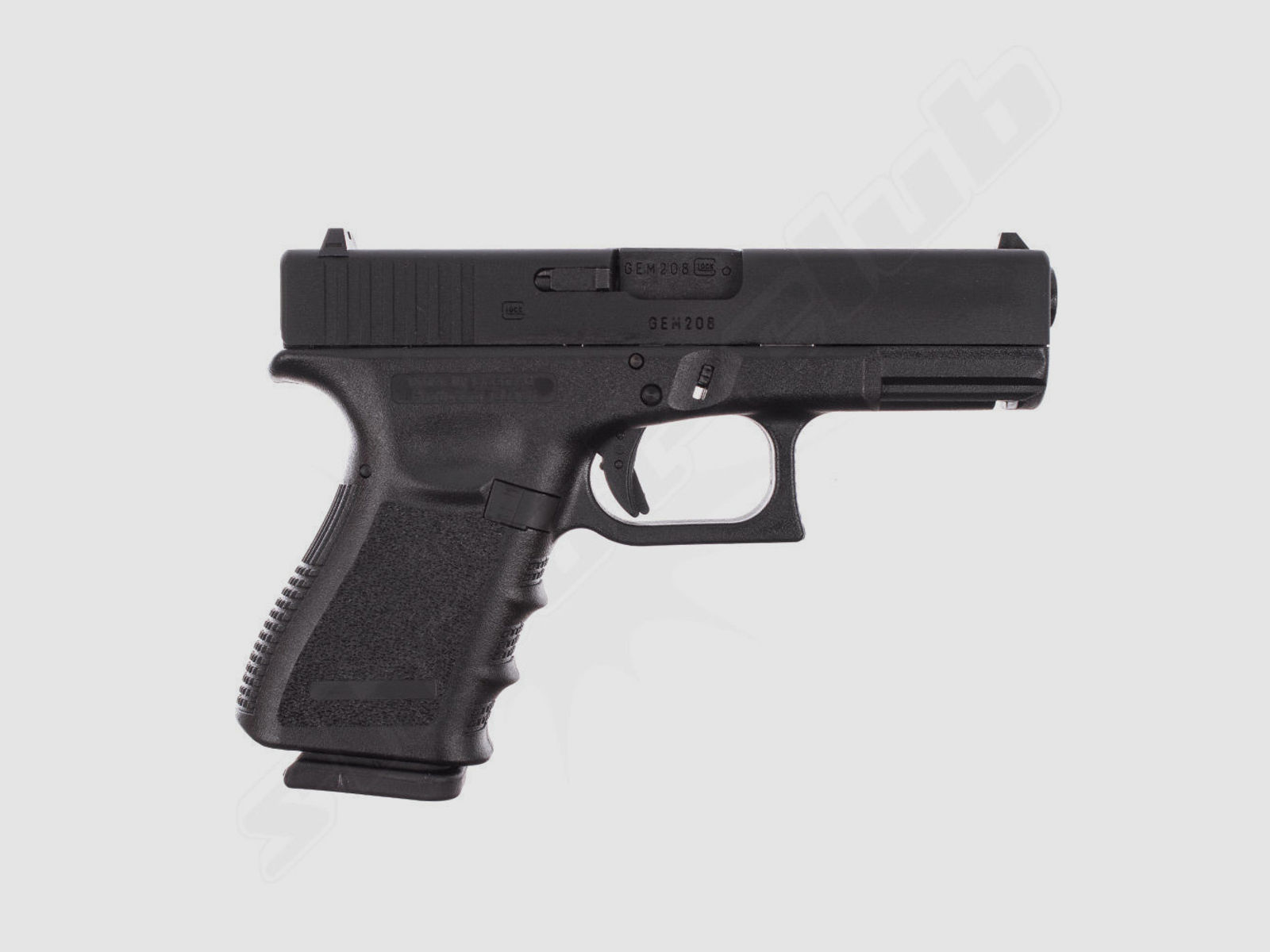 Airsoftpistole Glock 19 Gen.3/ 6mm GBB - schwarz