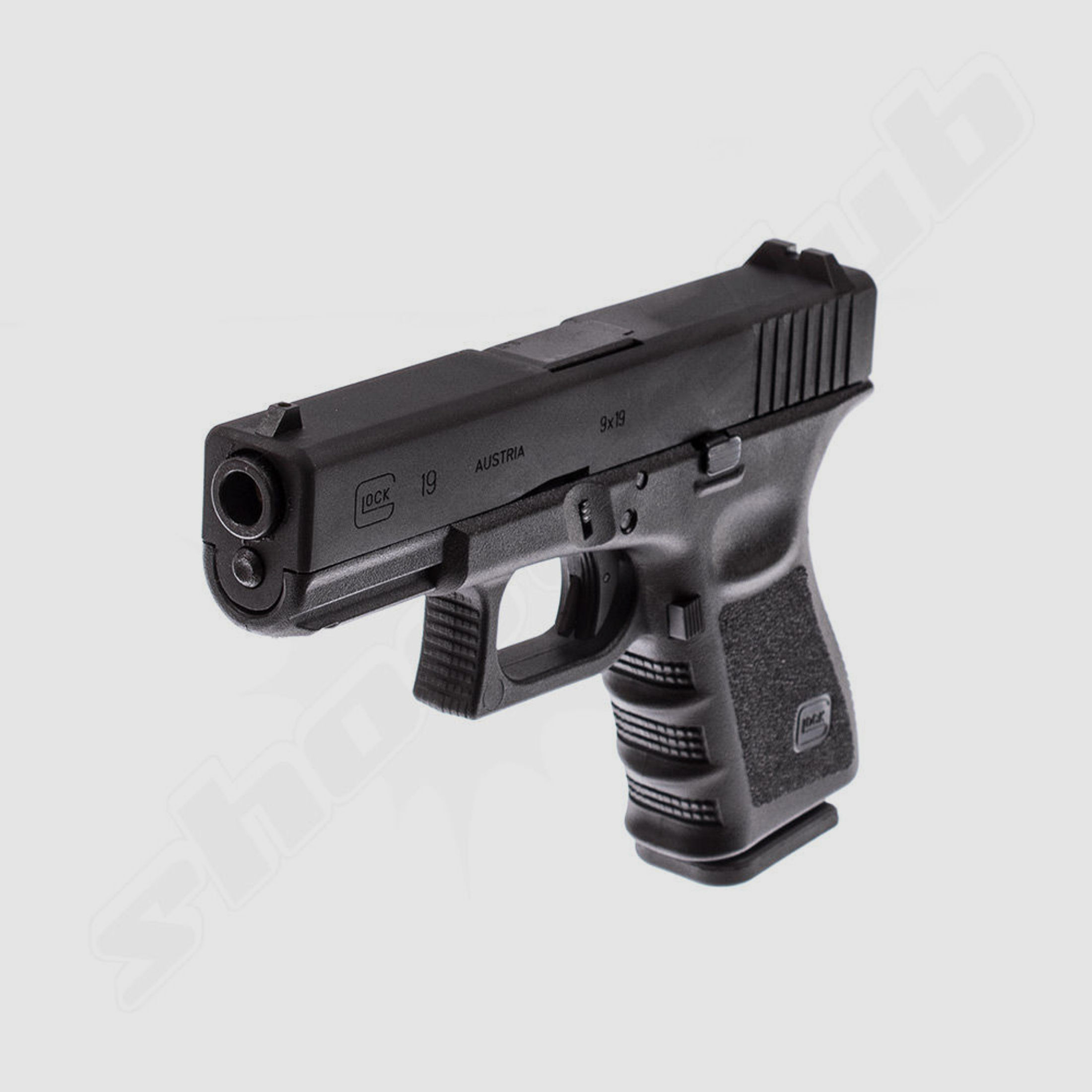 Airsoftpistole Glock 19 Gen.3/ 6mm GBB - schwarz