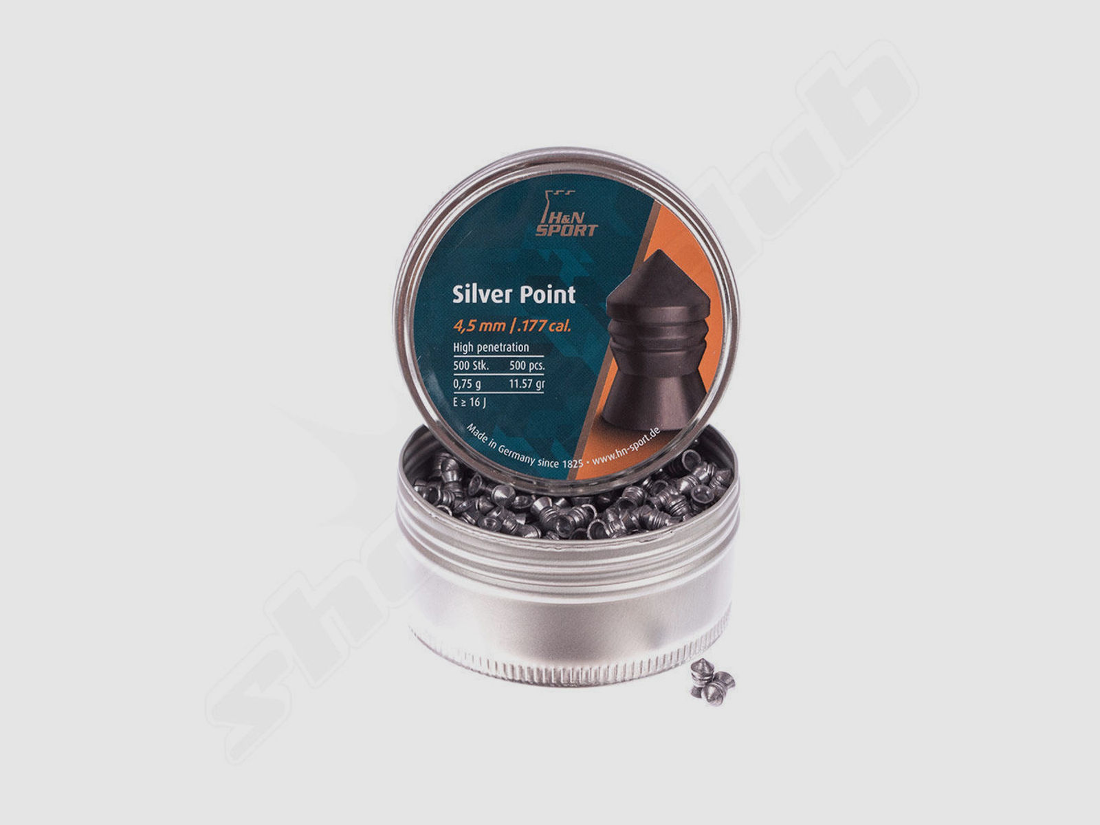 H&N Silver Point Diabolos 4,5mm Kugelfang Set mit 120 Zielscheiben
