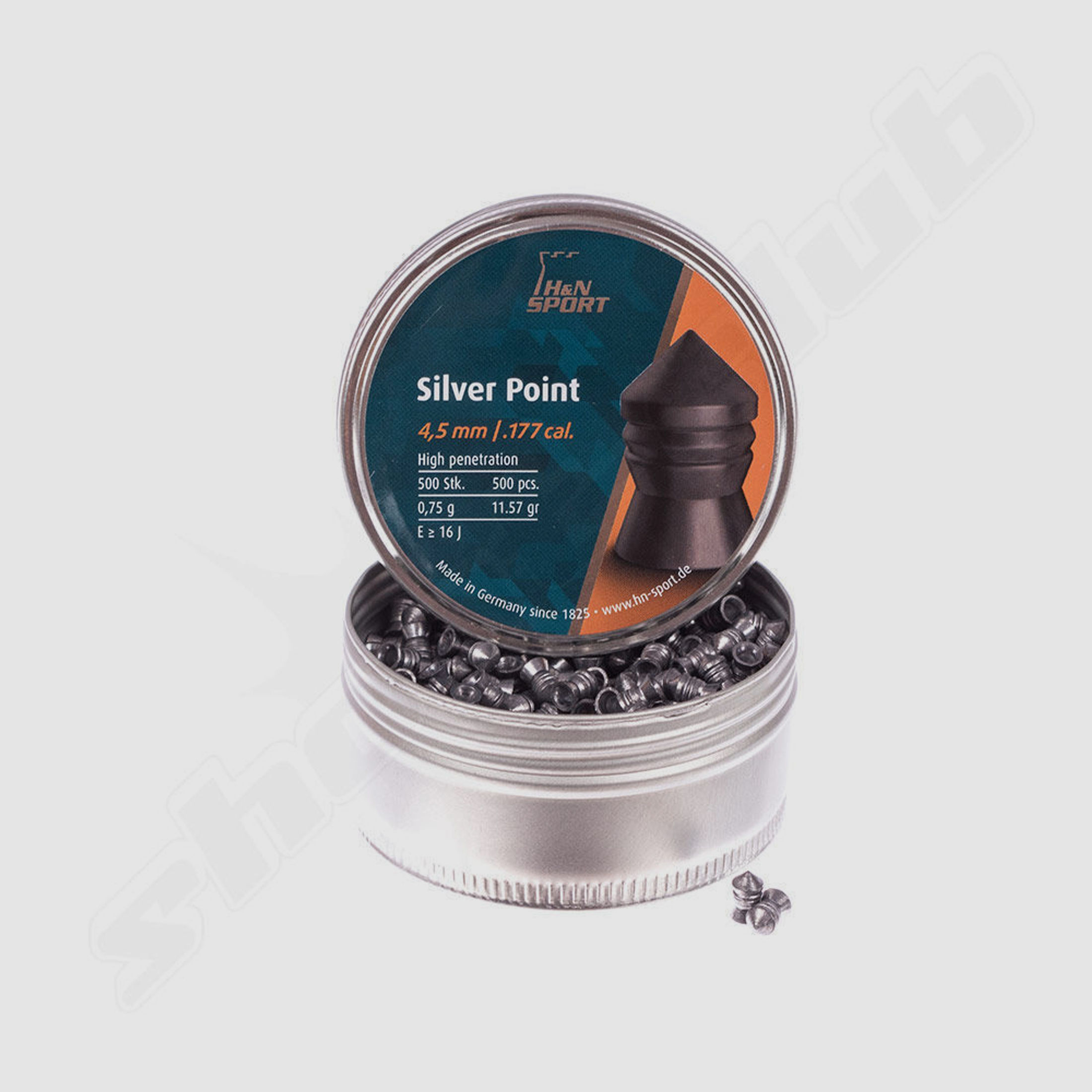 H&N Silver Point Diabolos 4,5mm Kugelfang Set mit 120 Zielscheiben