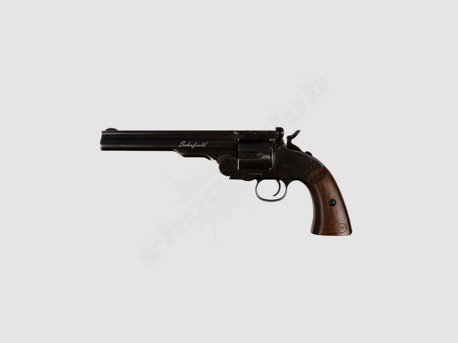 Schofield 6 Zoll CO2 Revolver 4,5 mm Diabolos & BBs - Zielscheiben-Set