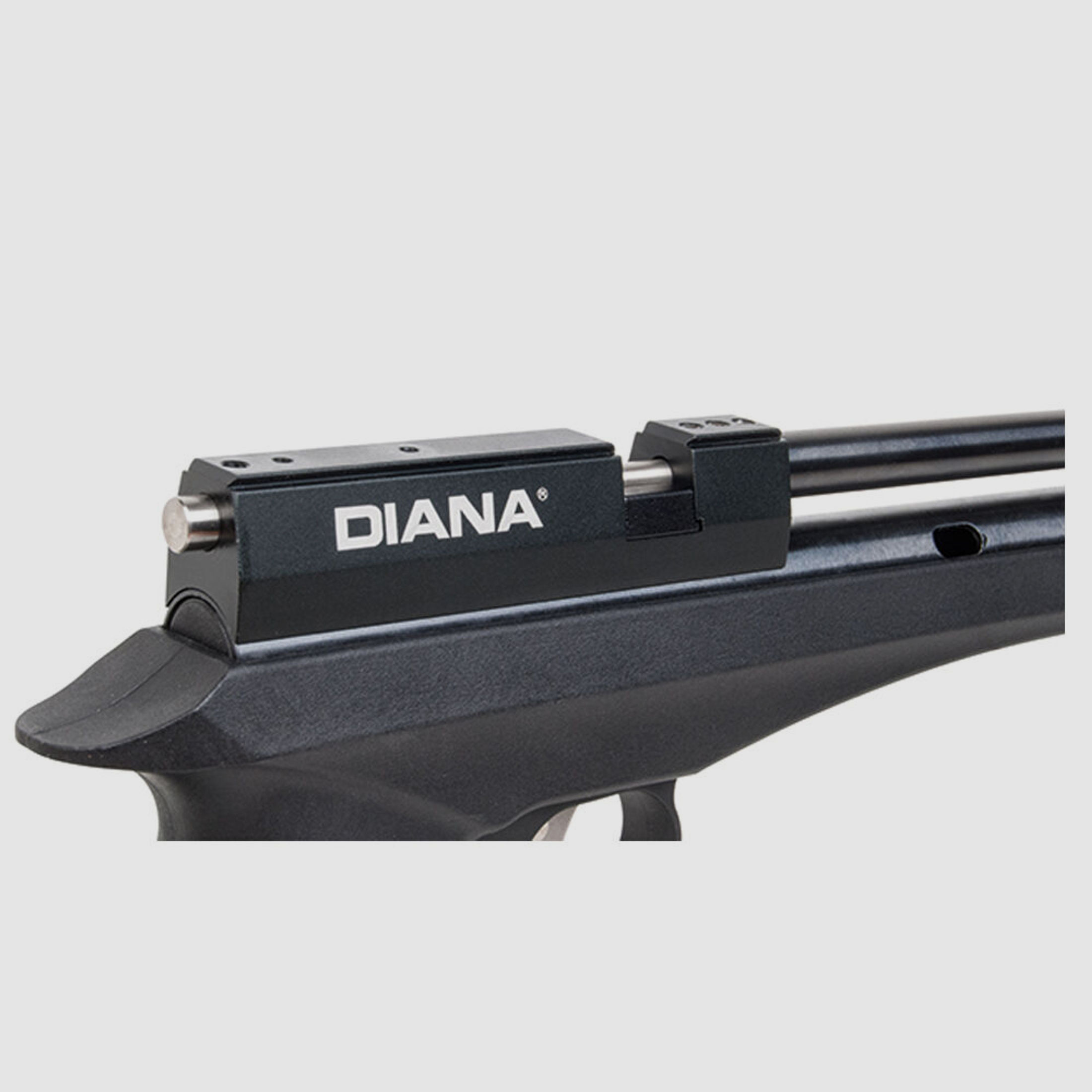 DIANA Chaser Pistol CO2 Pistole Kaliber 4,5 mm Diabolos - Koffer-Set