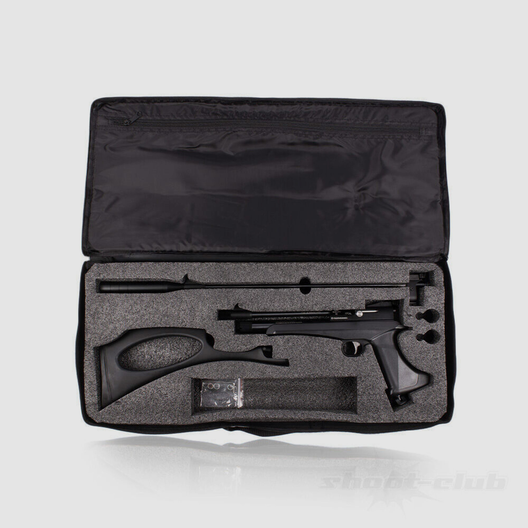 DIANA Chaser Rifle CO2 Pistole Kaliber 4,5 mm Diabolos im Futteral-Set