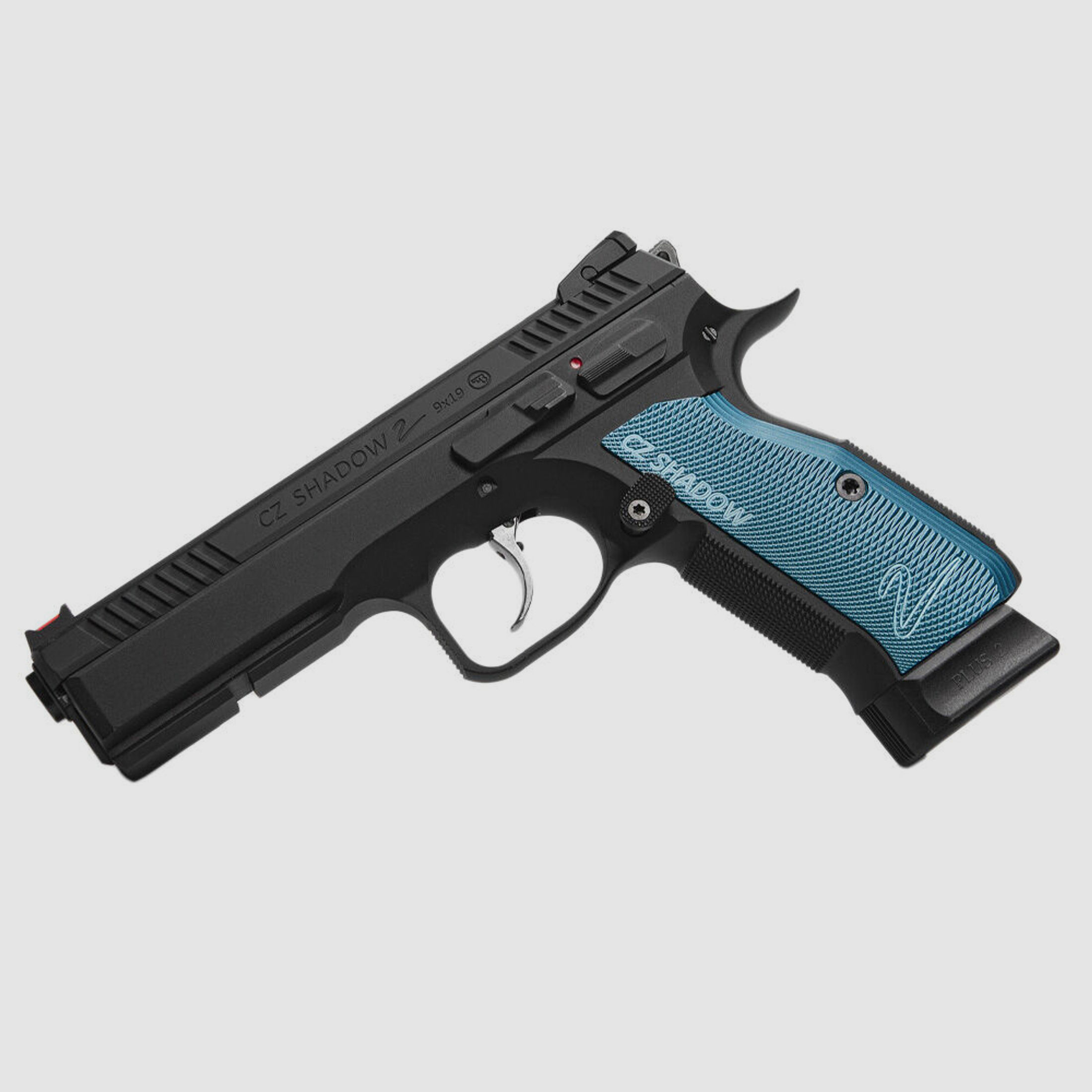 ASG CZ Shadow 2 Airsoft CO2 GBB Pistole ab 18 - Schwarz / Blau