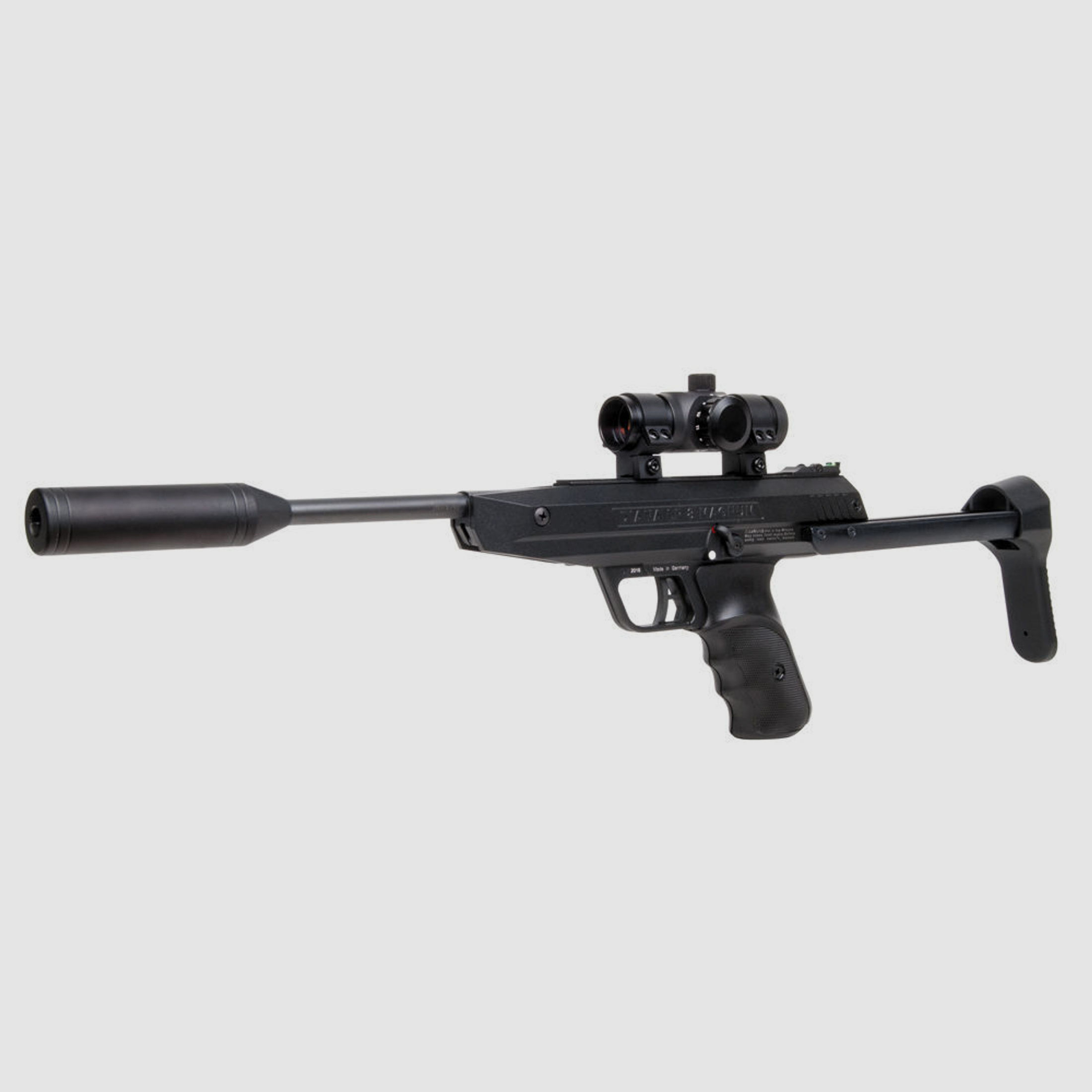 Diana LP8 Luftpistole Magnum Tactical 4,5 mm Diabolos - Kugelfang-Set