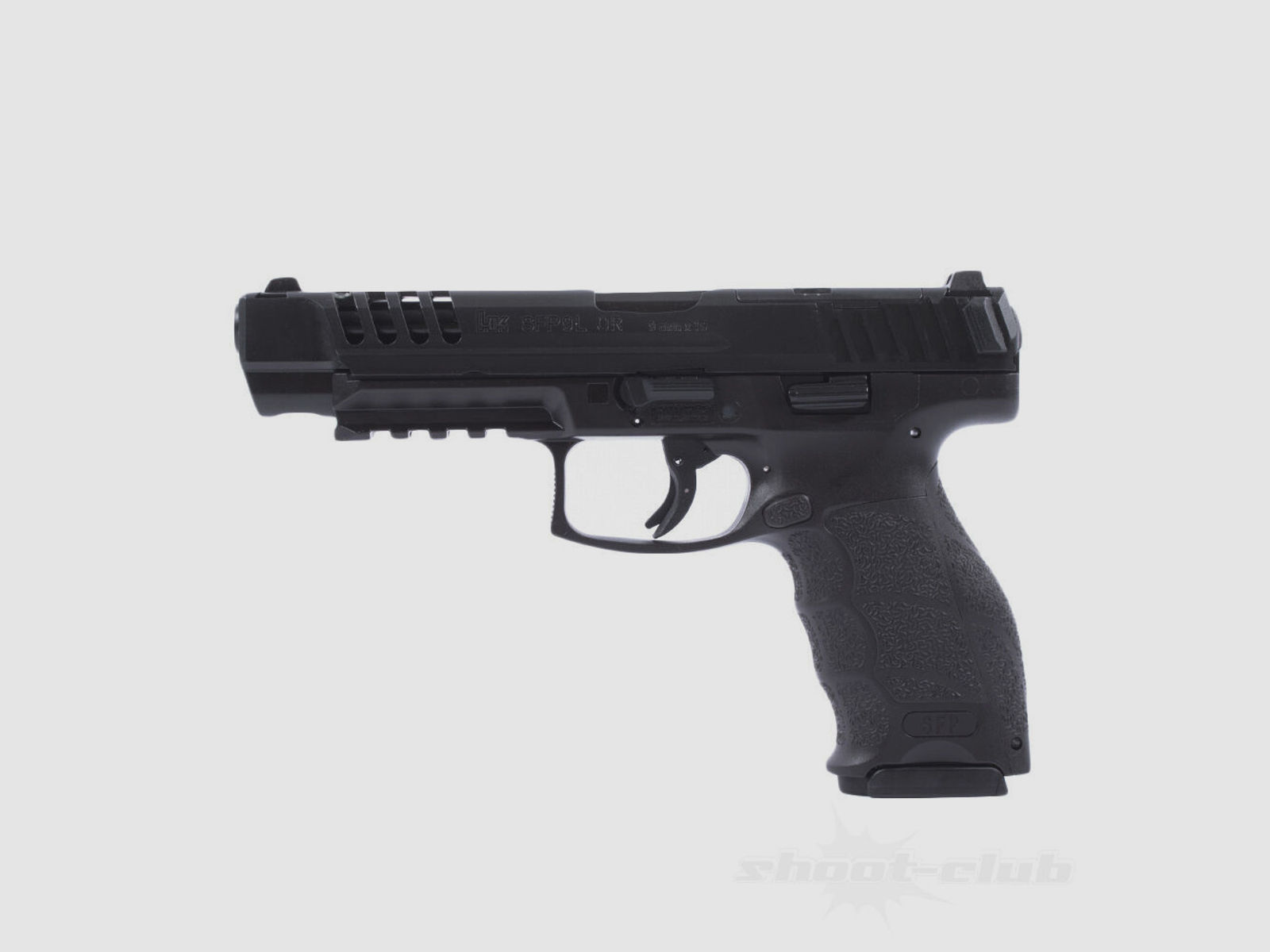 Heckler & Koch SFP9 L Selbstladepistole Optic Ready mit Push Button 9mm Luger