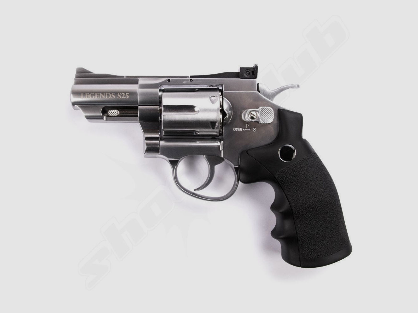 Legends S25 CO2 Revolver 4,5 mm Diabolos im Kugelfang Set