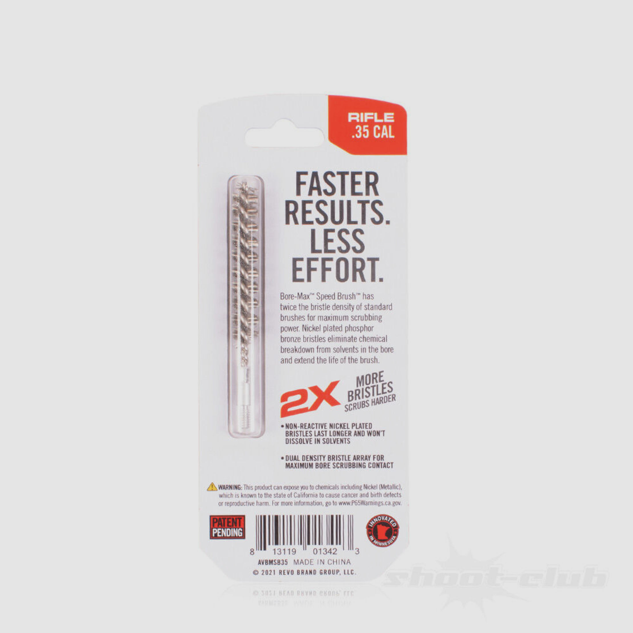 Real Avid Bore-Max Speed Brush .35 Reinigungsbürste