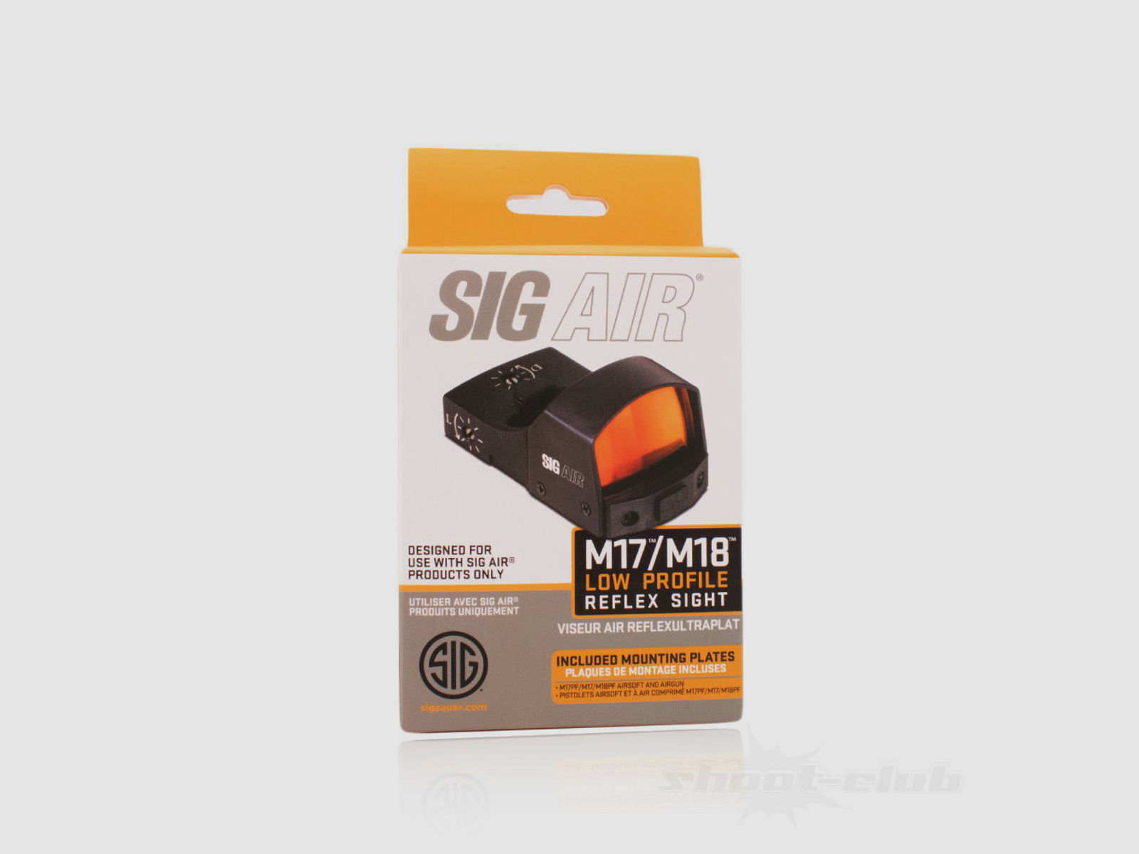 SIG AIR Reflex Visier Reflex Sight M17/M18 1x23 für Airsoft und Luftdruck Waffen