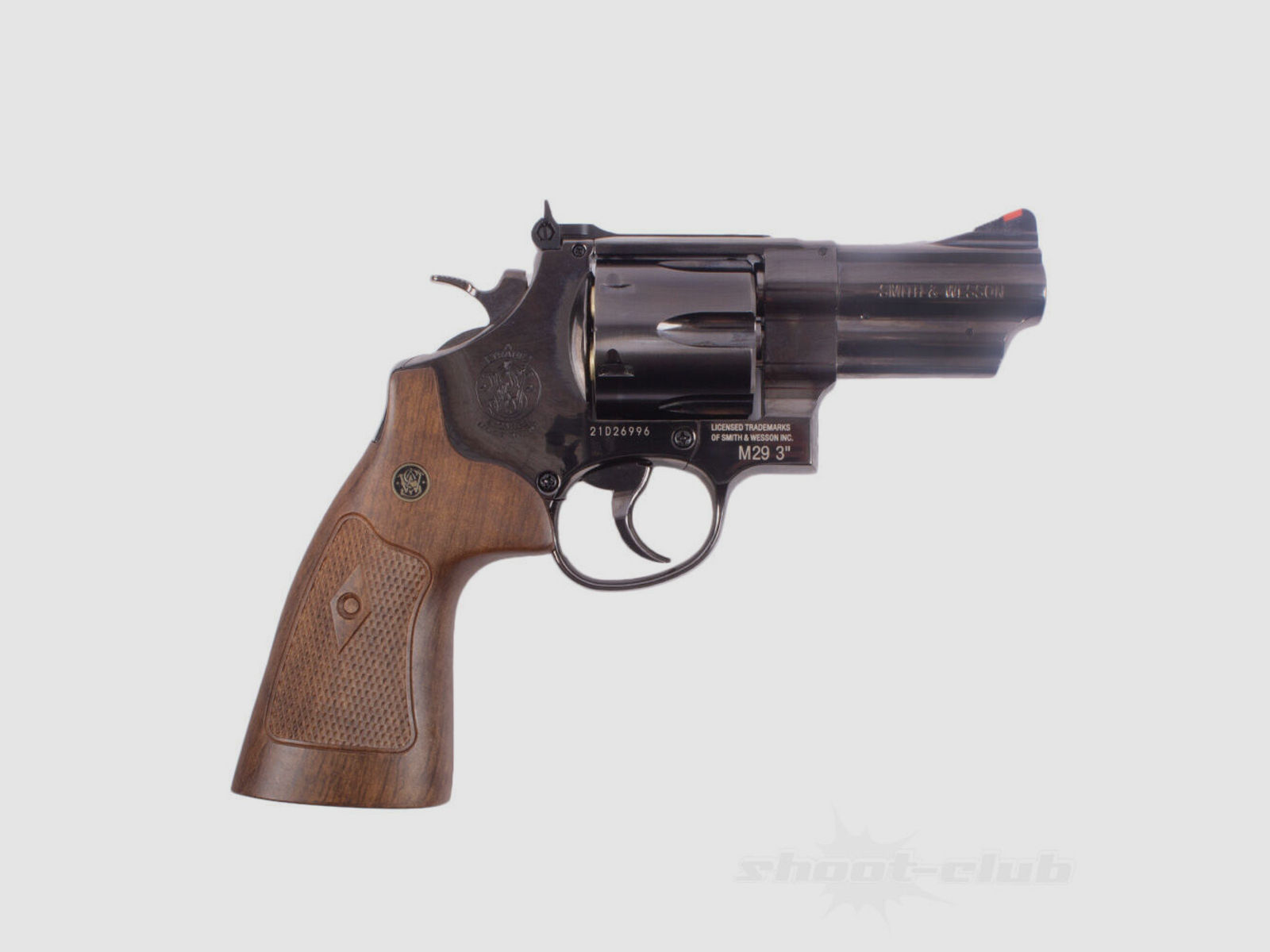 Umarex Smith & Wesson M29 Airsoft Revolver Co2 3 Zoll .6mm BB SA/DA