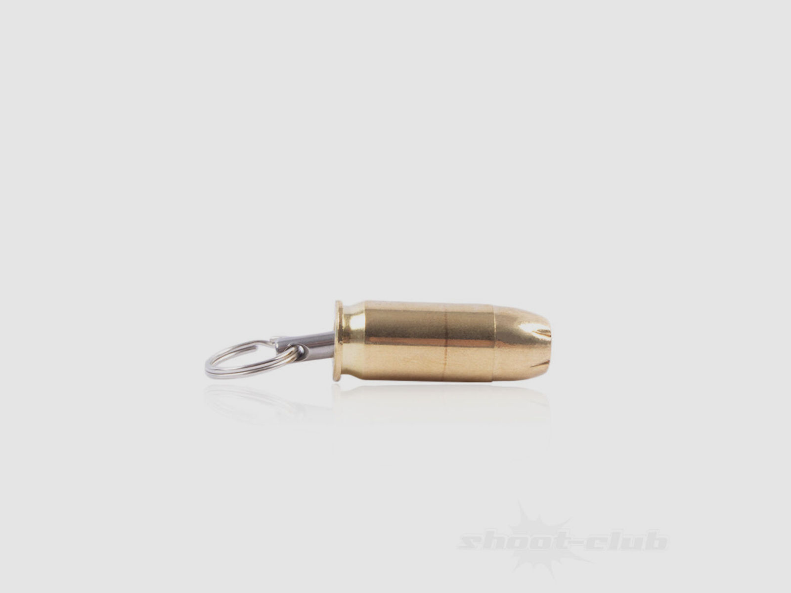 Copper & Brass Schlüsselanhänger .45ACP Hohlspitzgeschoss Tombak