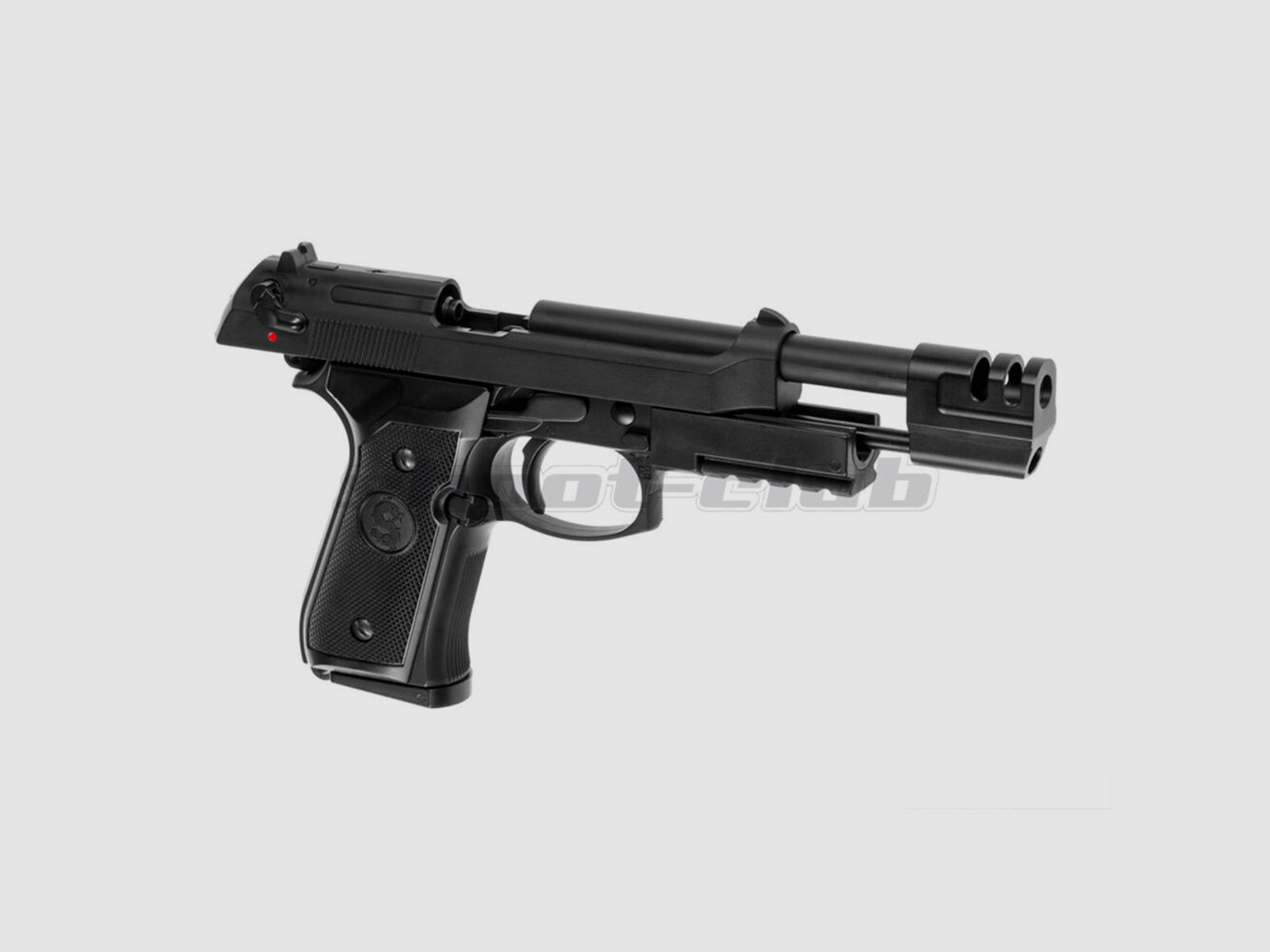 SLONG M9 Tactical Airsoft Pistole cal. 6mm BB Gas Blow Back Schwarz