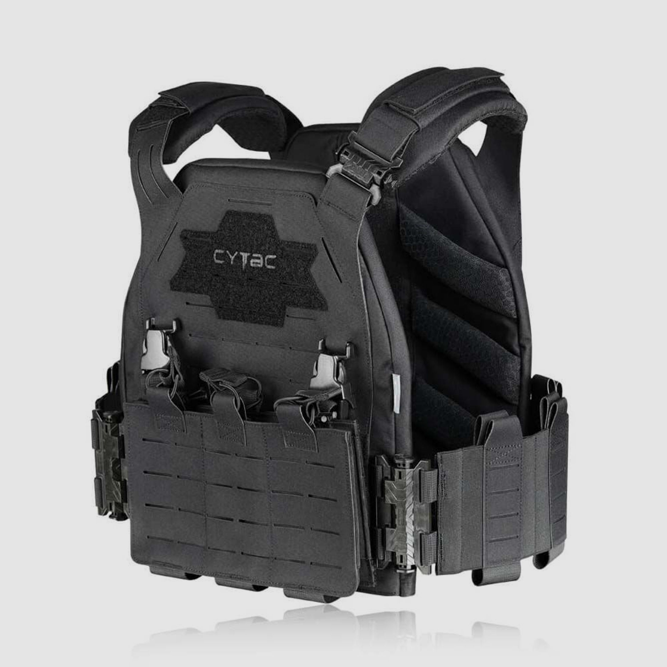 Phylax Waffenkoffer mit Cytac Plattenträger, Airsoftgas, Airsoftgranate