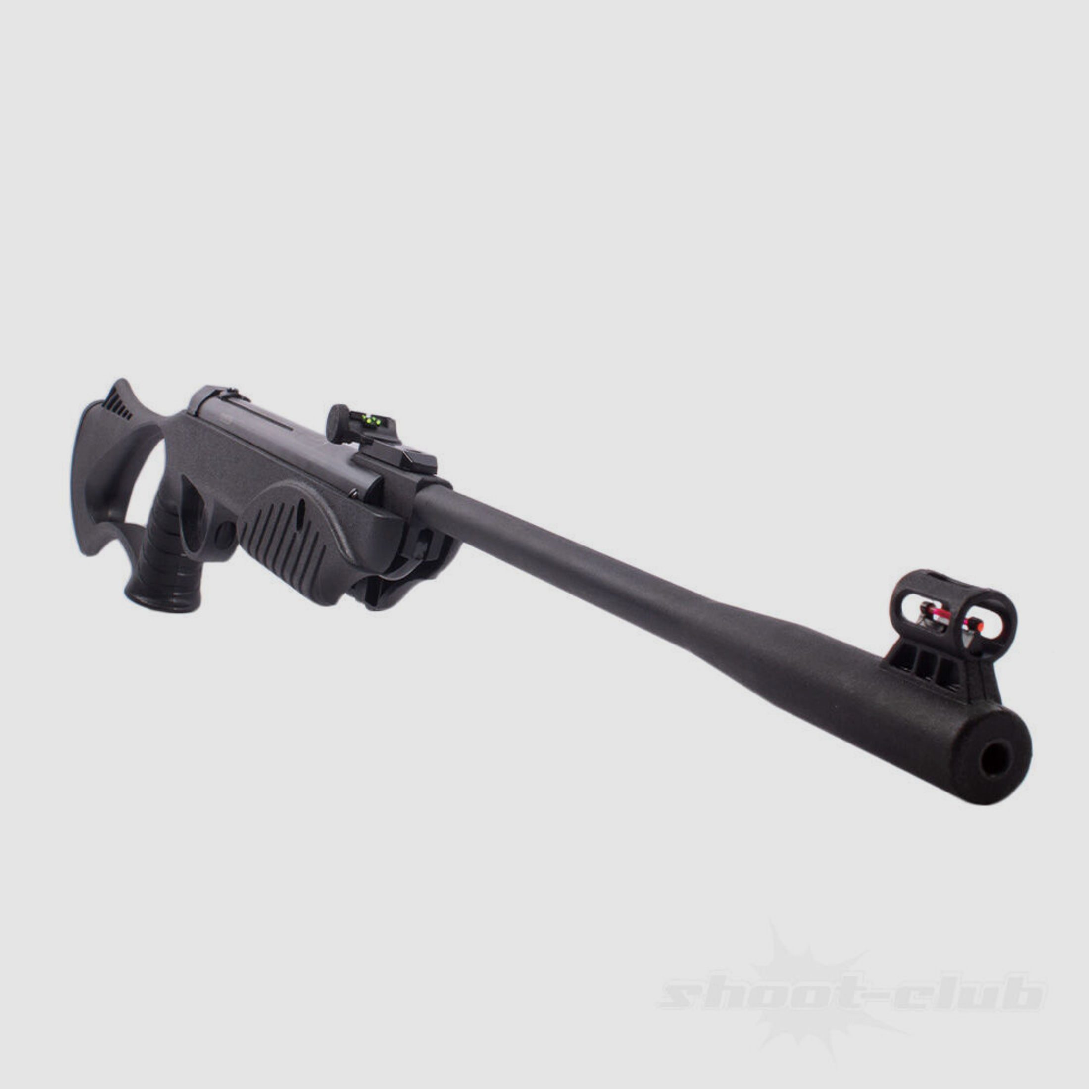 shoXx XS16 Kipplauf Luftgewehr 4,5 mm Diabolo im Biathlon Set