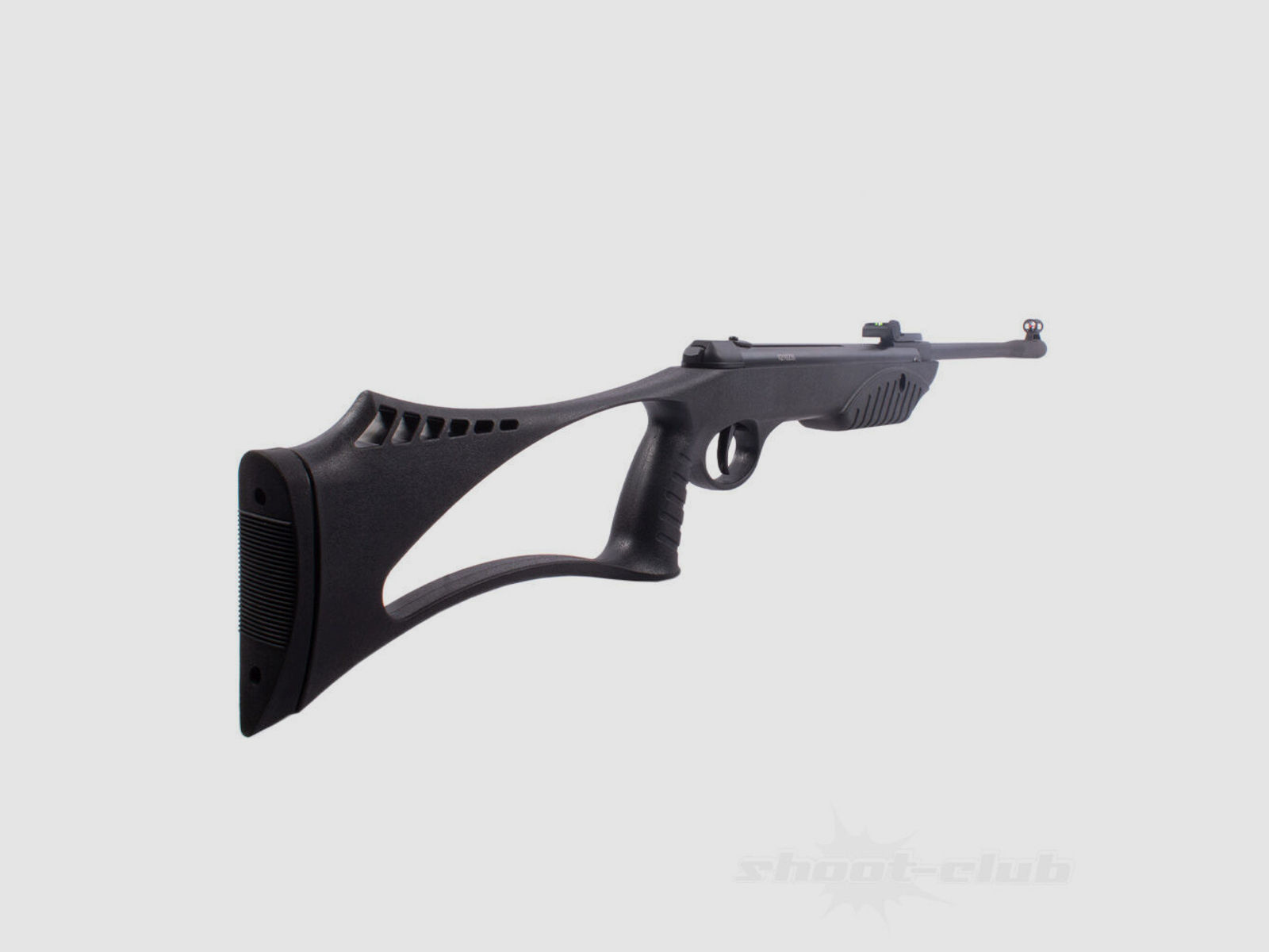 shoXx XS16 Kipplauf Luftgewehr 4,5 mm Diabolo Polymer Schwarz