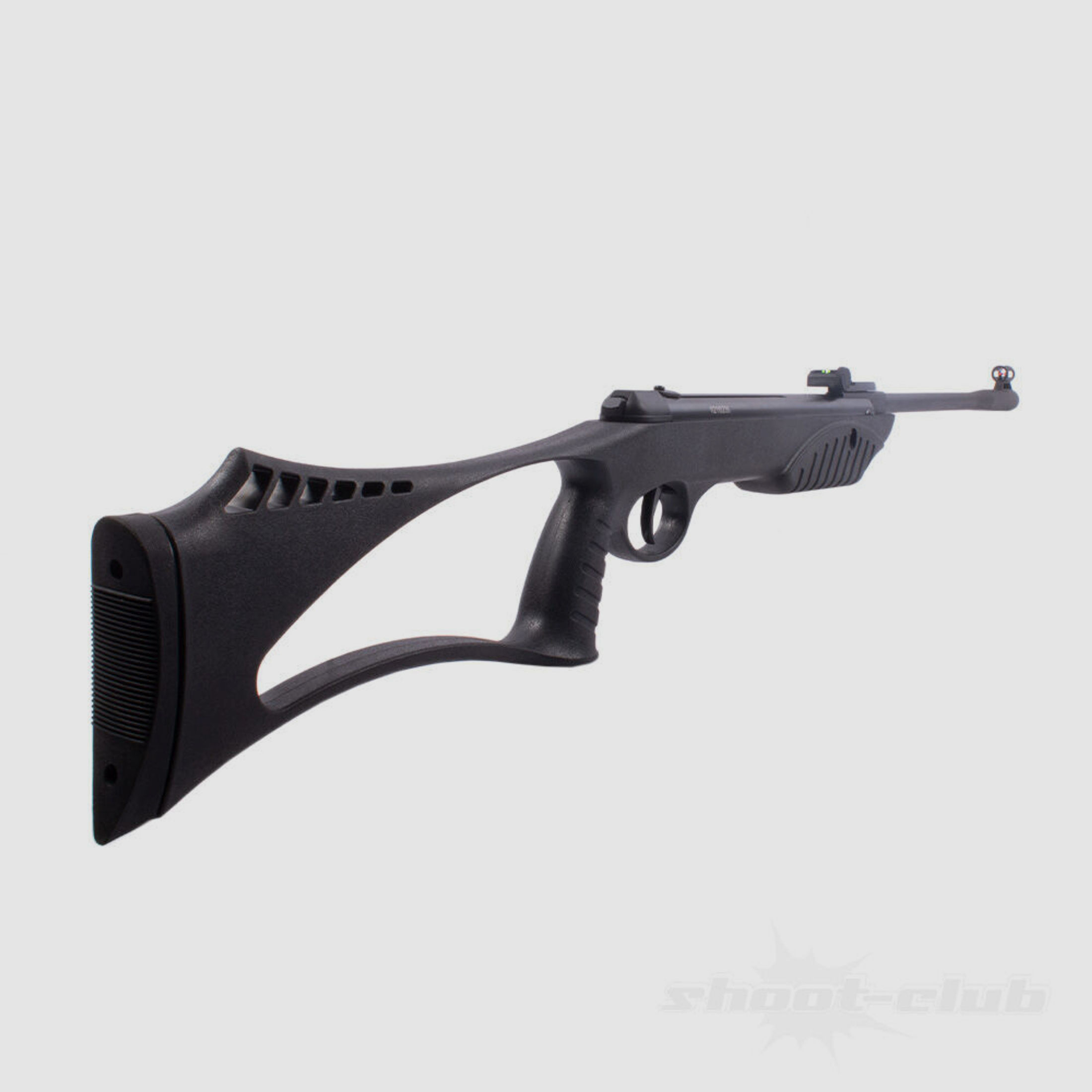 shoXx XS16 Kipplauf Luftgewehr 4,5 mm Diabolo Polymer Schwarz