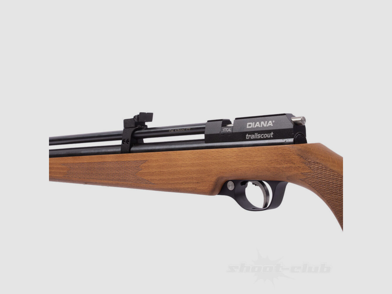 Diana Trailscout Wood CO2 Gewehr .4,5mm Diabolo 9 Schuss Magazin