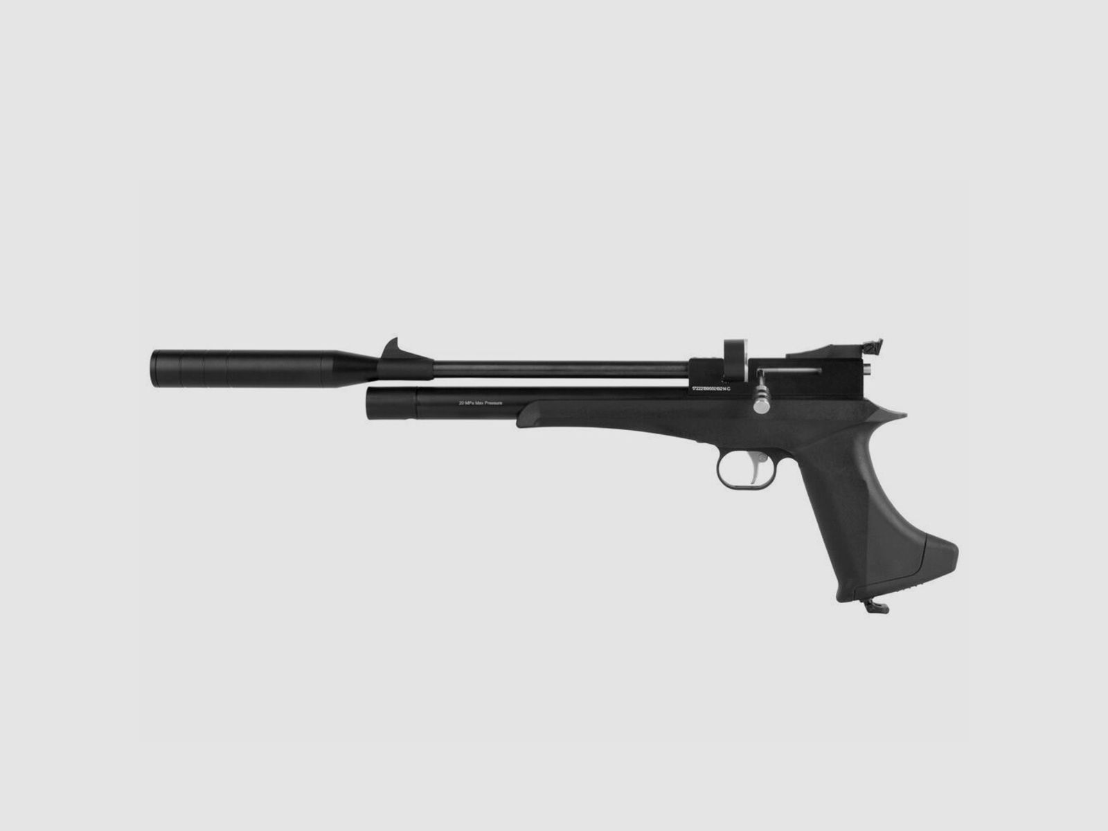 Diana Bandit Black Pressluftpistole 4,5mm Diabolos Supertarget Set
