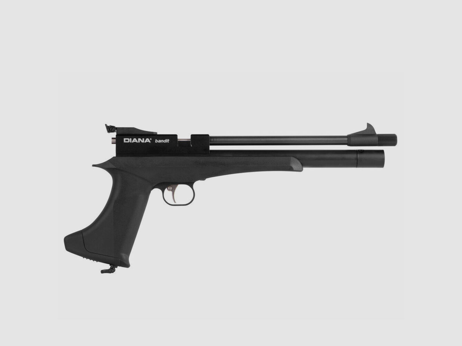 Diana Bandit Black Pressluftpistole 4,5mm Diabolos Supertarget Set
