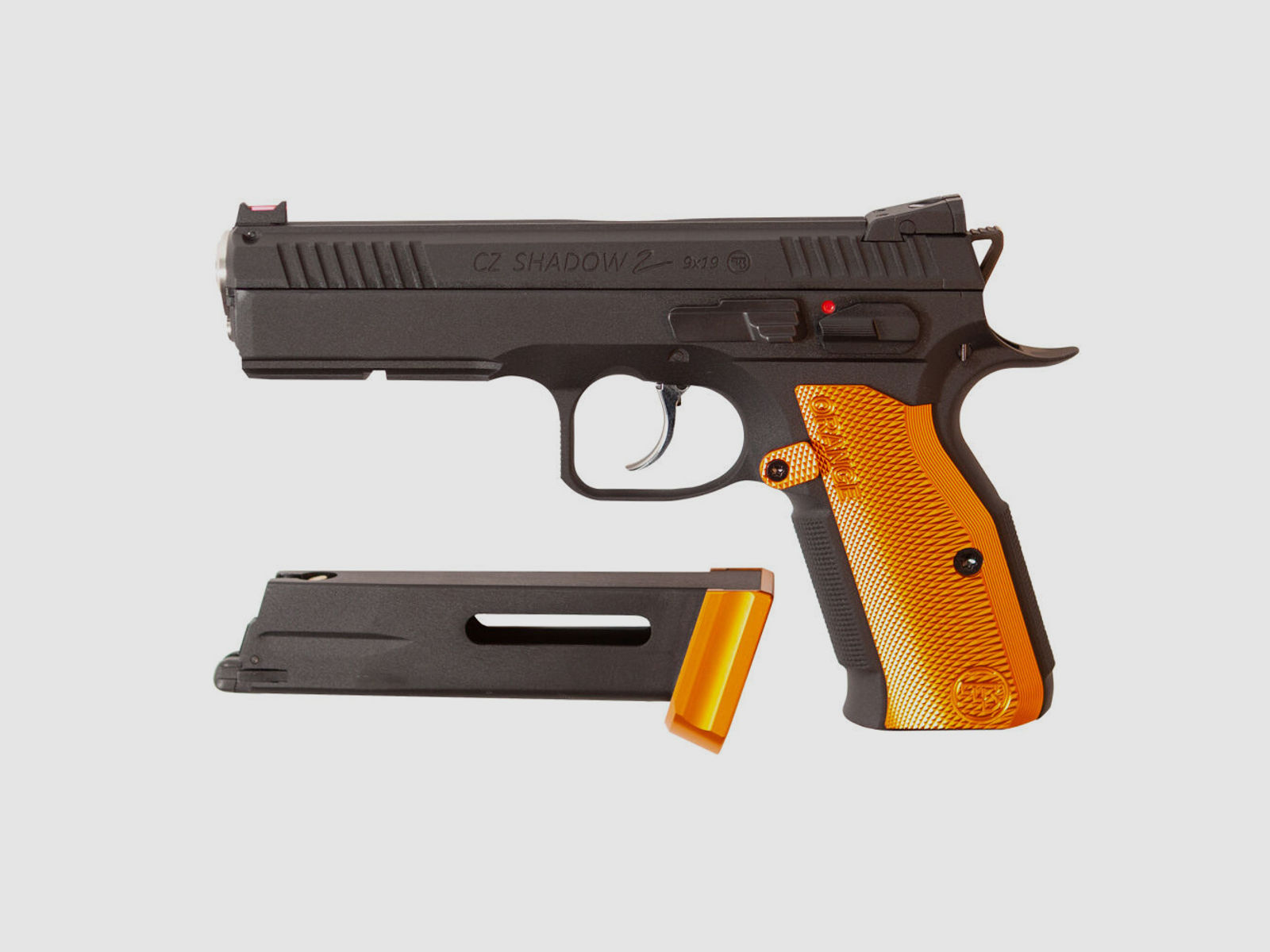 ASG CZ Shadow 2 Airsoft CO2 Pistole CBB 6mm BB Orange