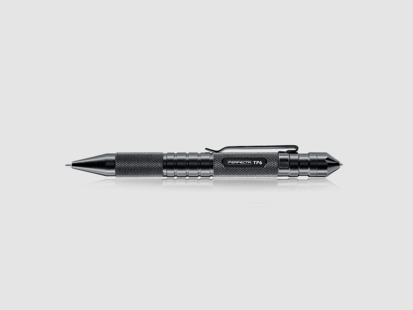 Perfecta TP 6 Tactical Pen mit Glasbrecher Schwarz