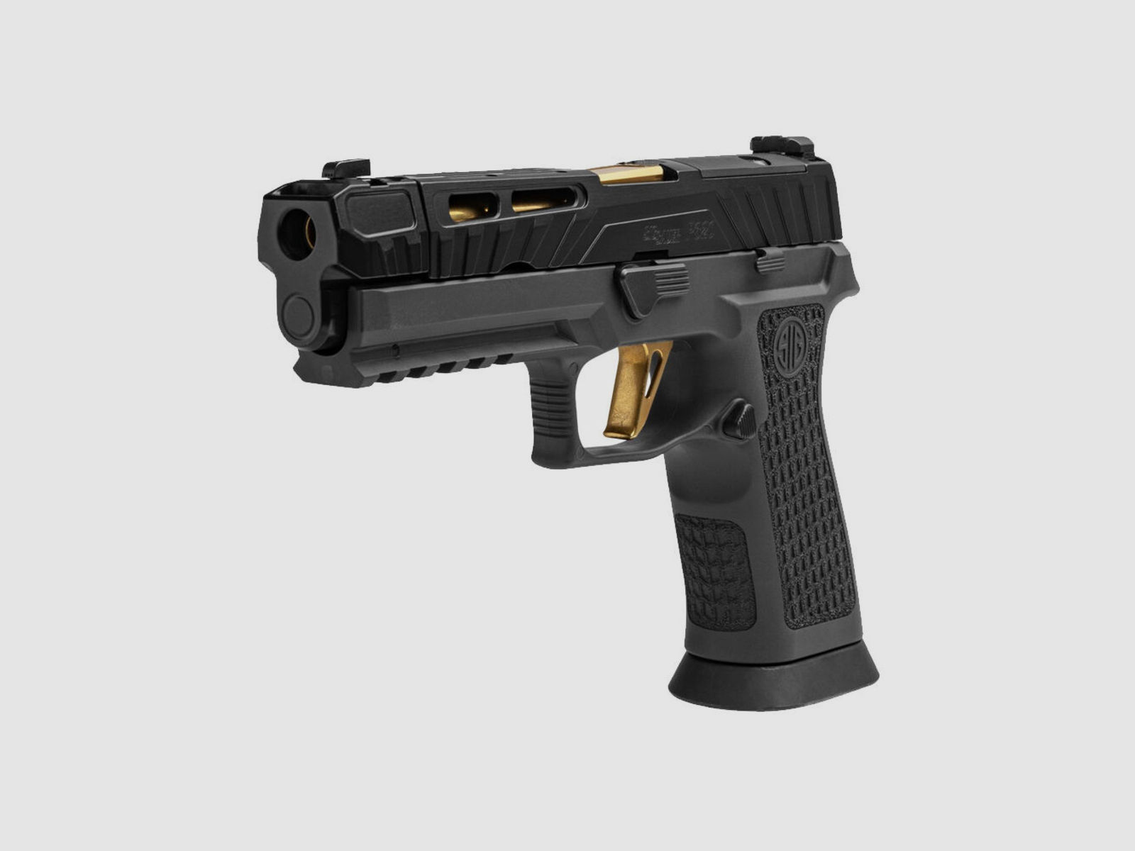 Sig Sauer P320 Spectre Comp. Gold Pistole 9mm Luger