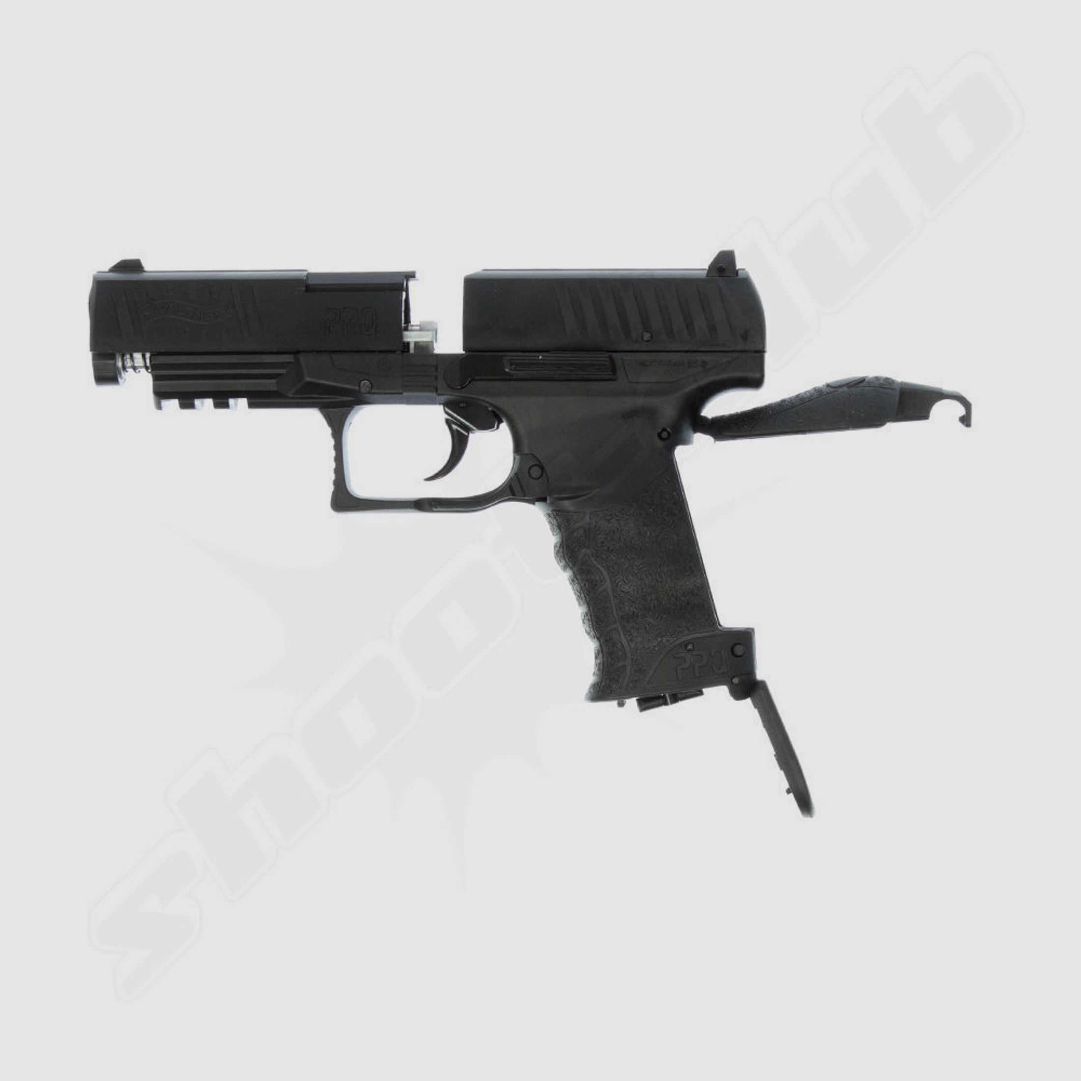 Walther PPQ Co2-Pistole Kal. 4,5 mm Diabolos - Set