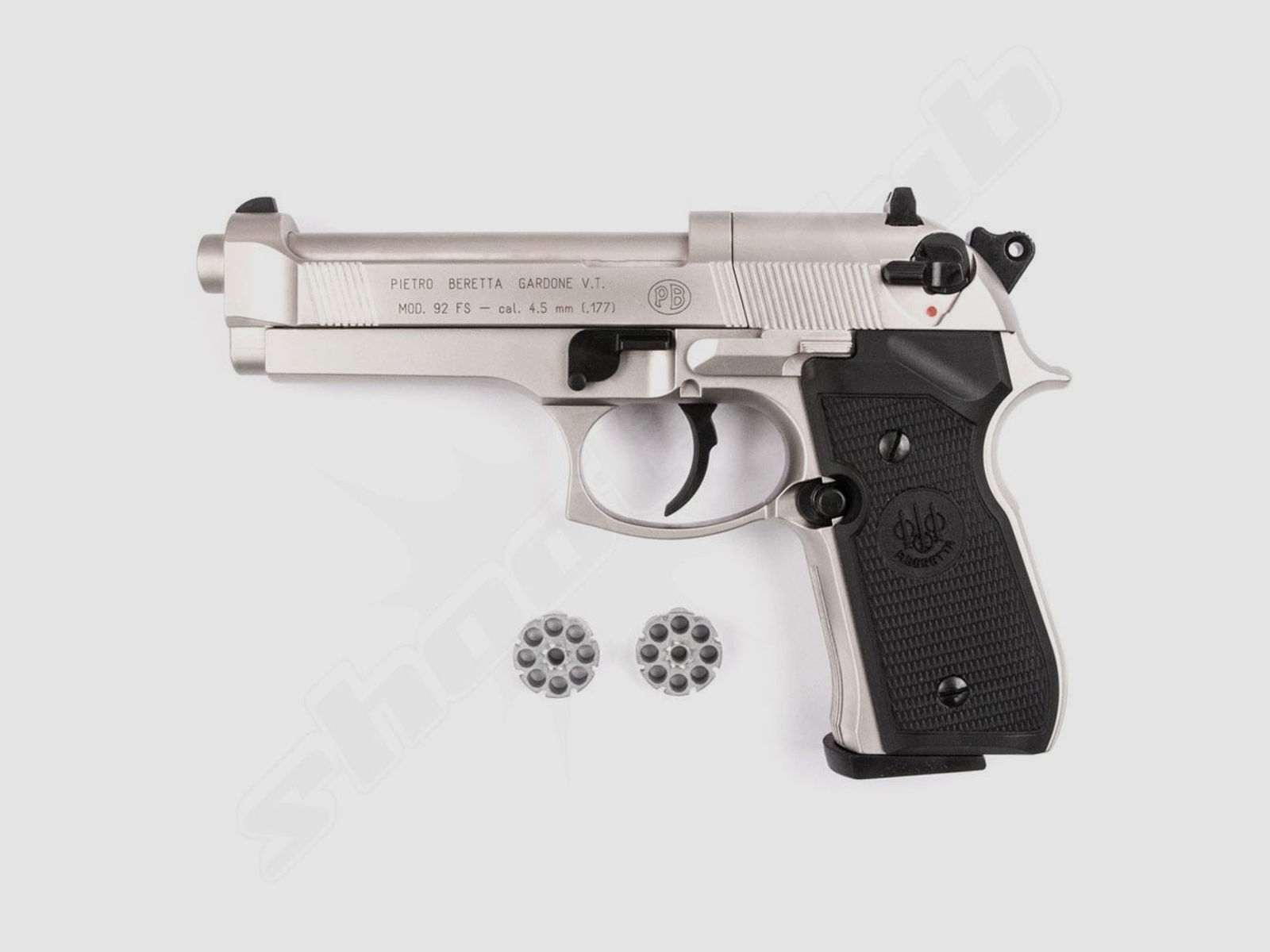 Beretta 92 FS CO2-Pistole 4,5mm Diabolos - Set