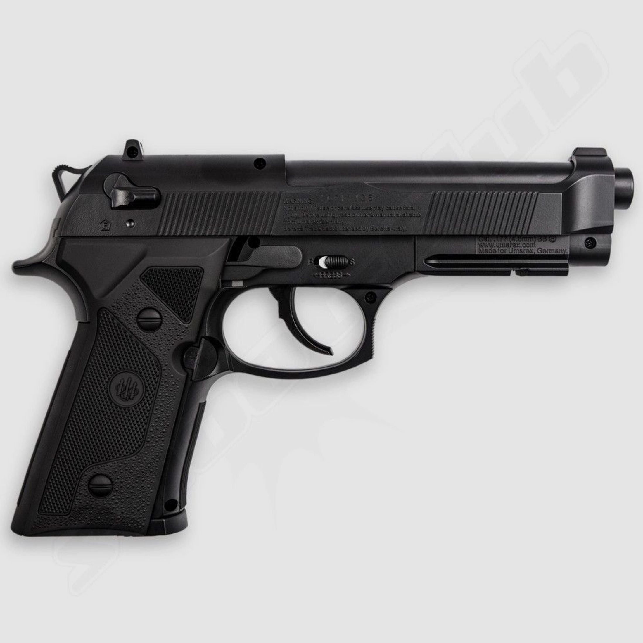 Beretta Elite II CO2 Pistole 4,5mm BBs - 2,5 Joule - Koffer-Set