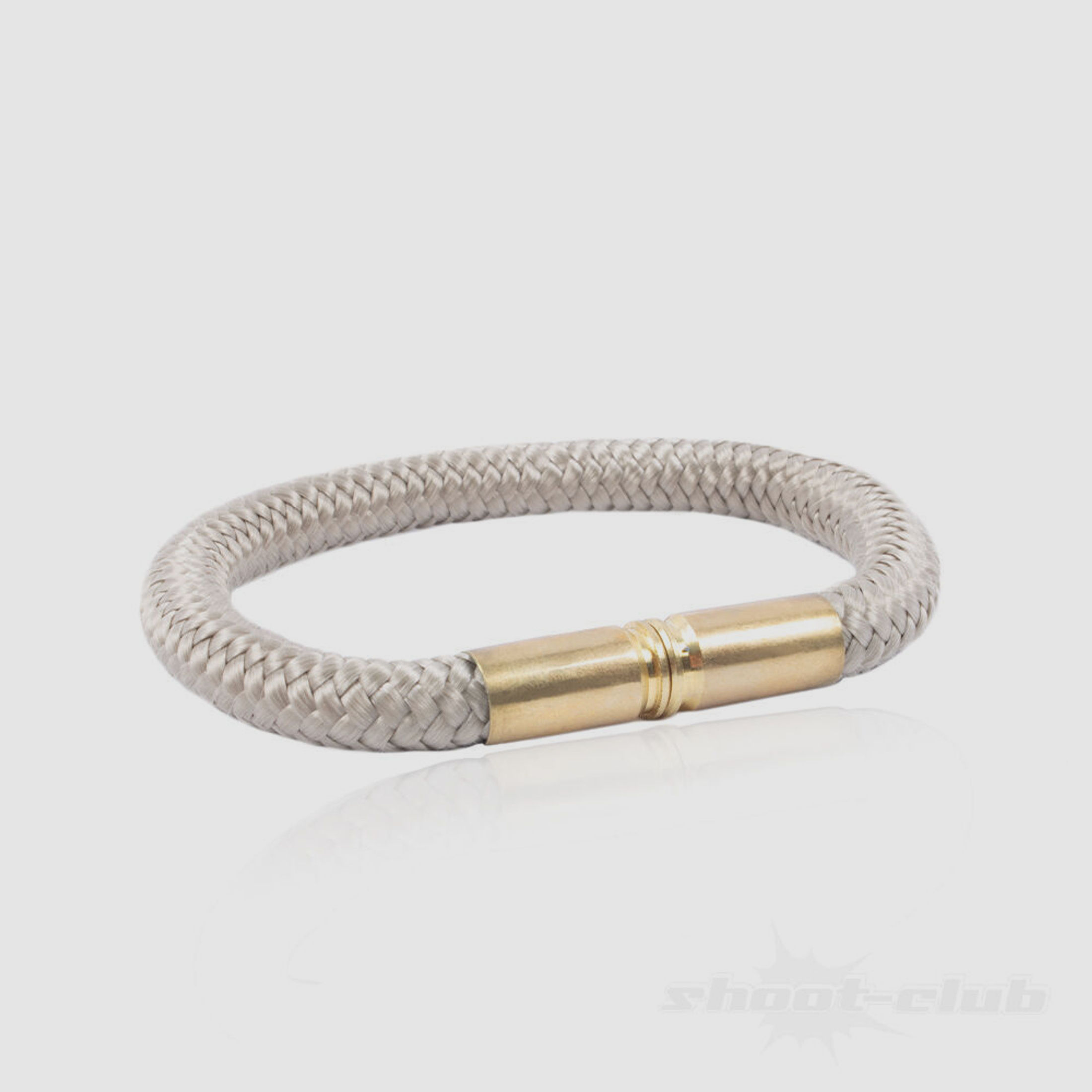 Copper & Brass Armband Bullet Band 9mm Patronenhülse Desert Tan Gr XL