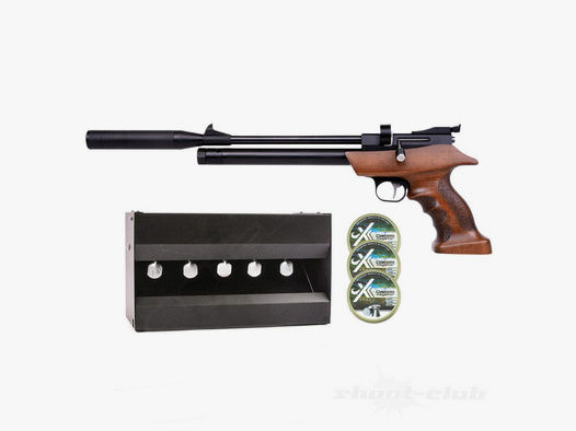 Diana Bandit Gen 2 Pressluftpistole 4,5mm Diabolos Plinking-Set