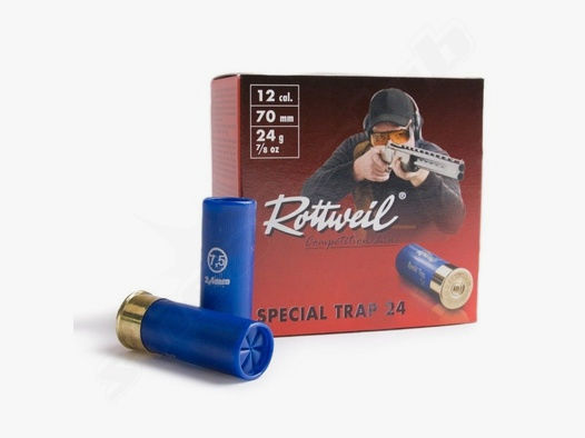 Flintenmunition Rottweil Special Trap 12/70 - 24g - 25 Stk