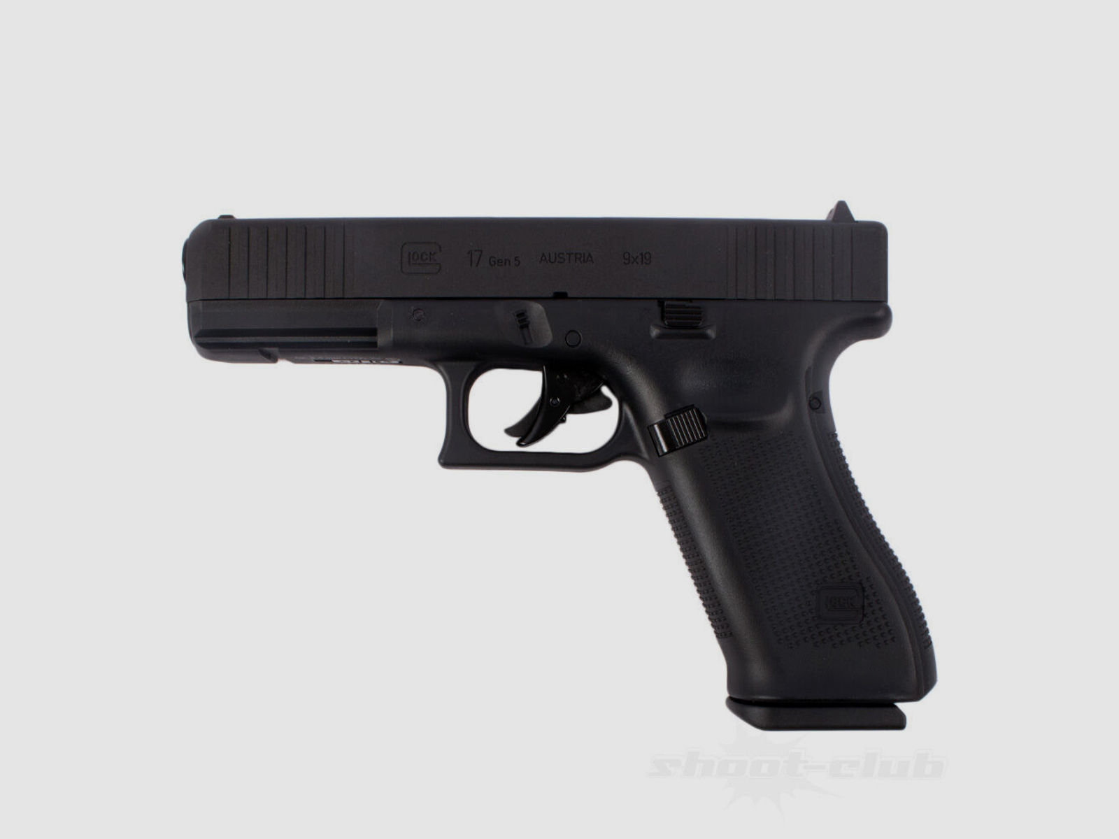 Glock 17 Gen 5 Co2 Pistole GBB .4,5mm Diabolo Schwarz