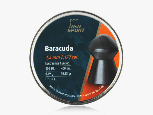H&N Baracuda Diabolos 4,5 mm glatt - 400 Stück
