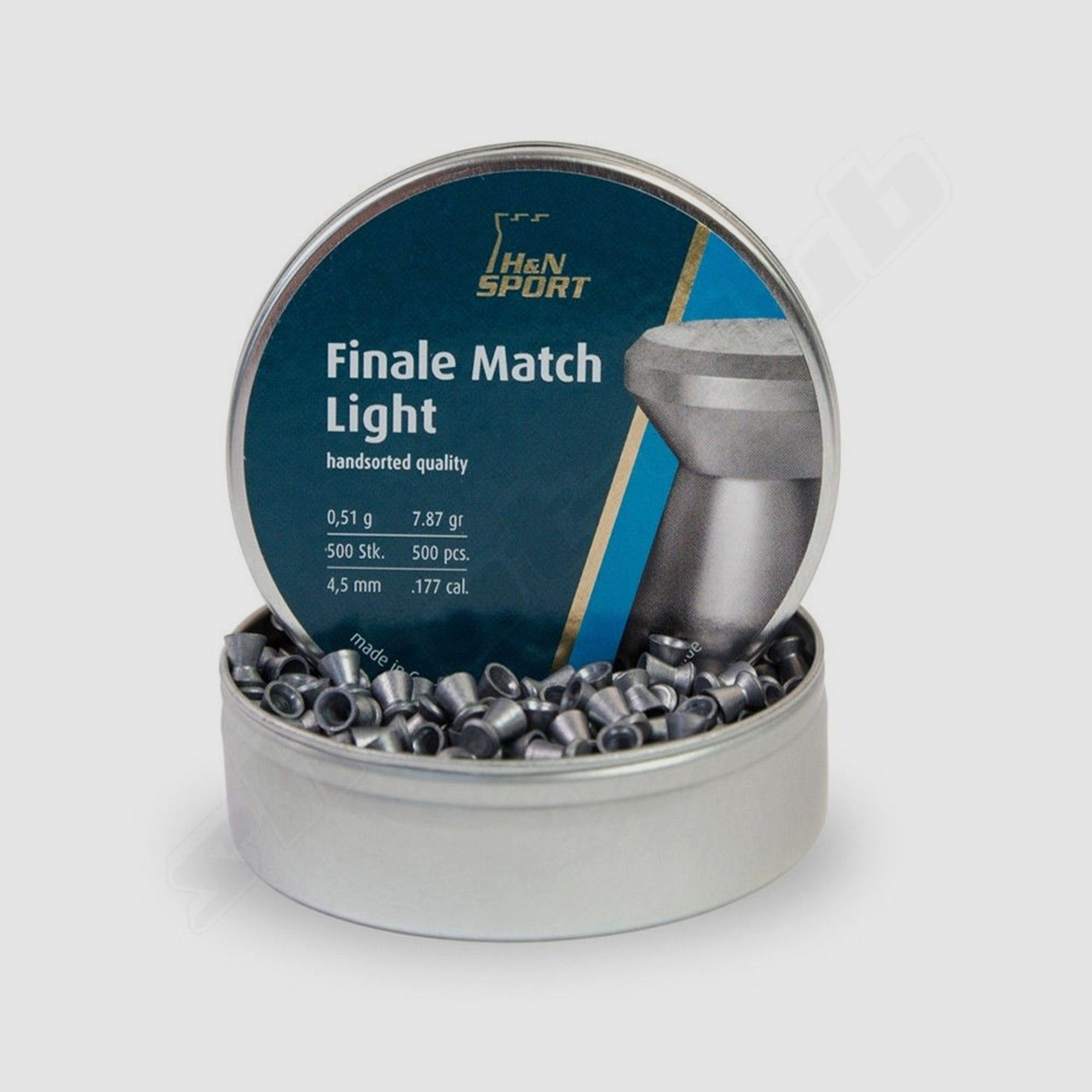 H&N Finale Match Light Diabolos Kaliber 4,5mm 0,51g - 500 Stk.
