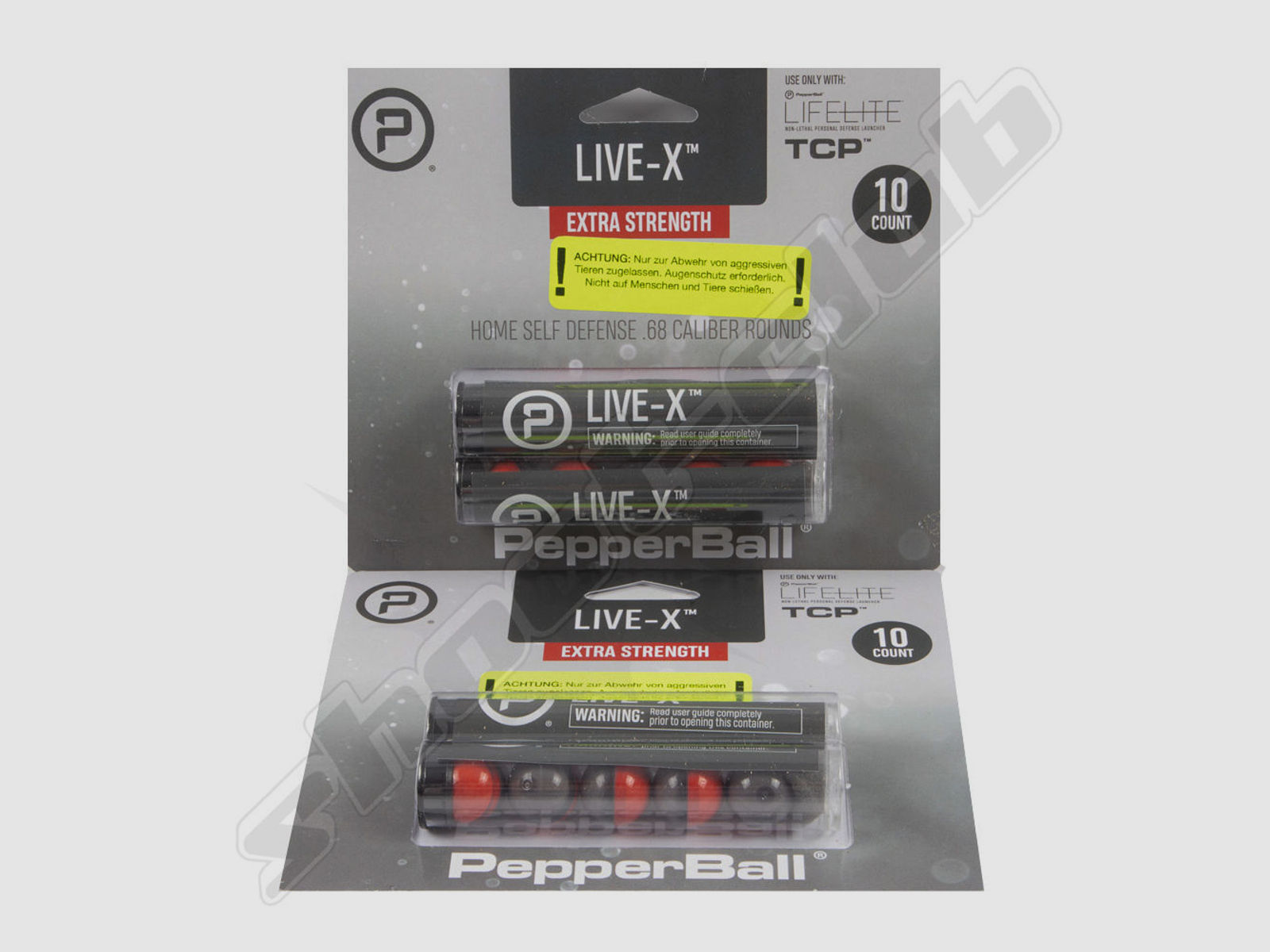 PepperBall Live-X PAVA Projektil 5% 10 Stk. cal. 68