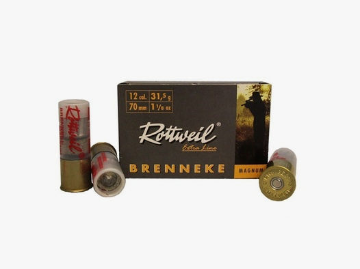 Rottweil Brenneke Magnum 12/70 - 31,5g Patrone
