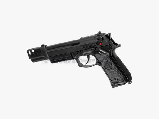 SLONG M9 Tactical Airsoft Pistole cal. 6mm BB Gas Blow Back Schwarz