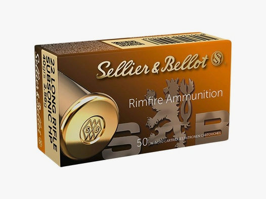 Sellier & Bellot .22lr Subsonic HP 2,6g / 40grs.